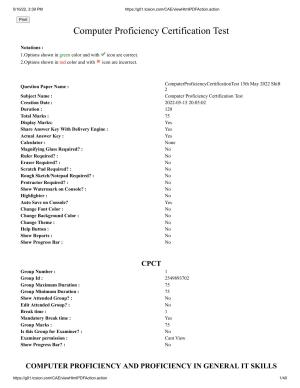 MP CPCT 15 May 2022 Question Paper Shift 2