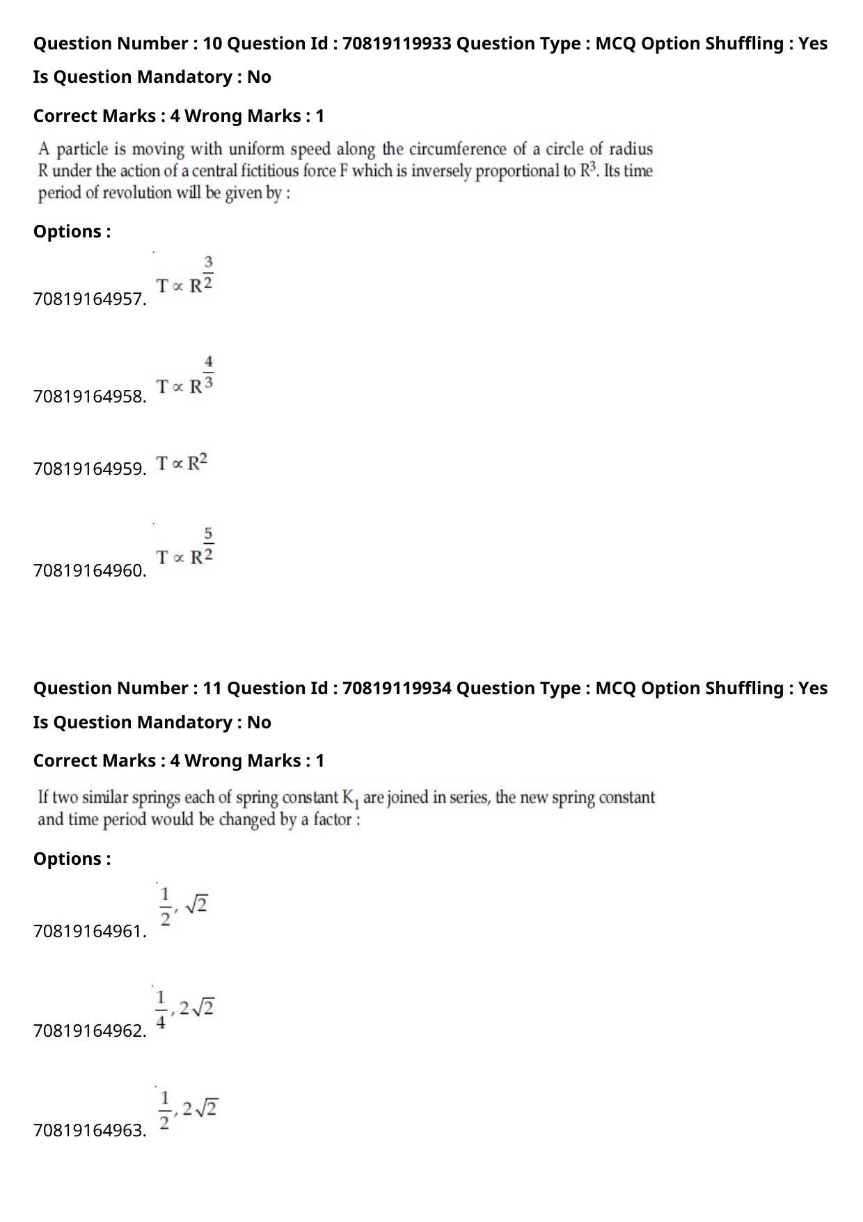 JEE Mains 2021: BTech English (Shift 1) 26-02-2021 Question Paper - Page 8