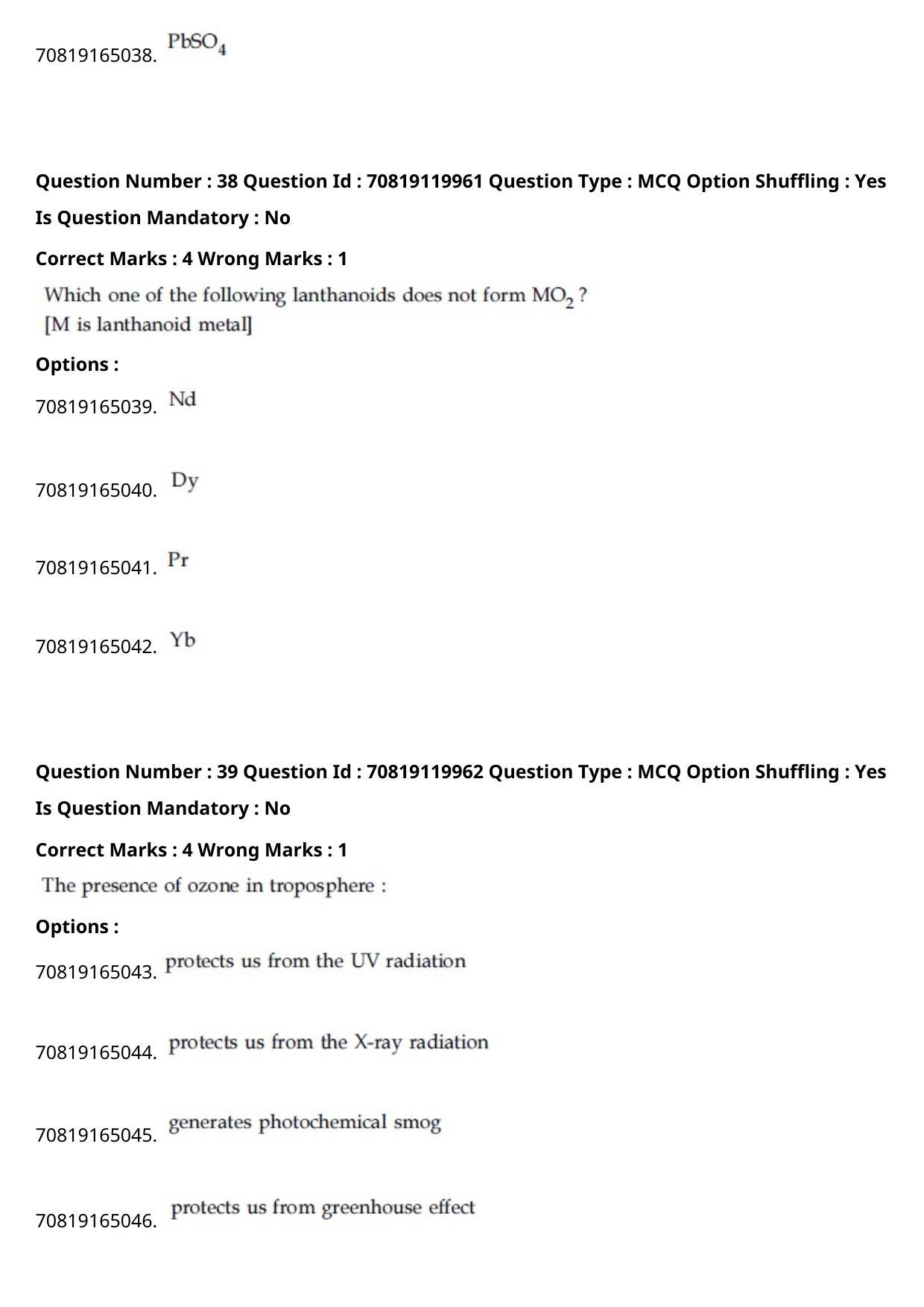 JEE Mains 2021: BTech English (Shift 1) 26-02-2021 Question Paper - Page 24