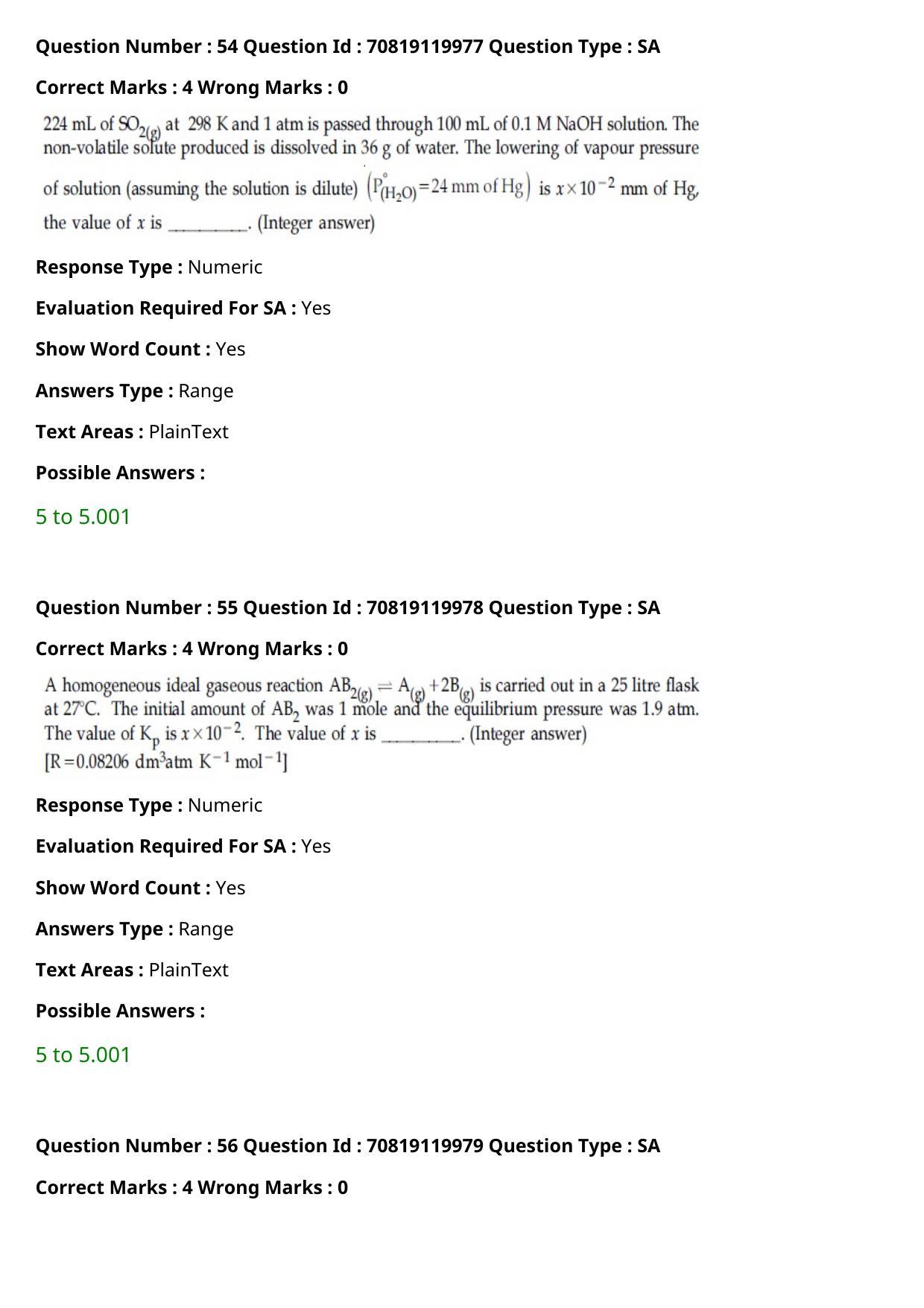 JEE Mains 2021: BTech English (Shift 1) 26-02-2021 Question Paper - Page 34