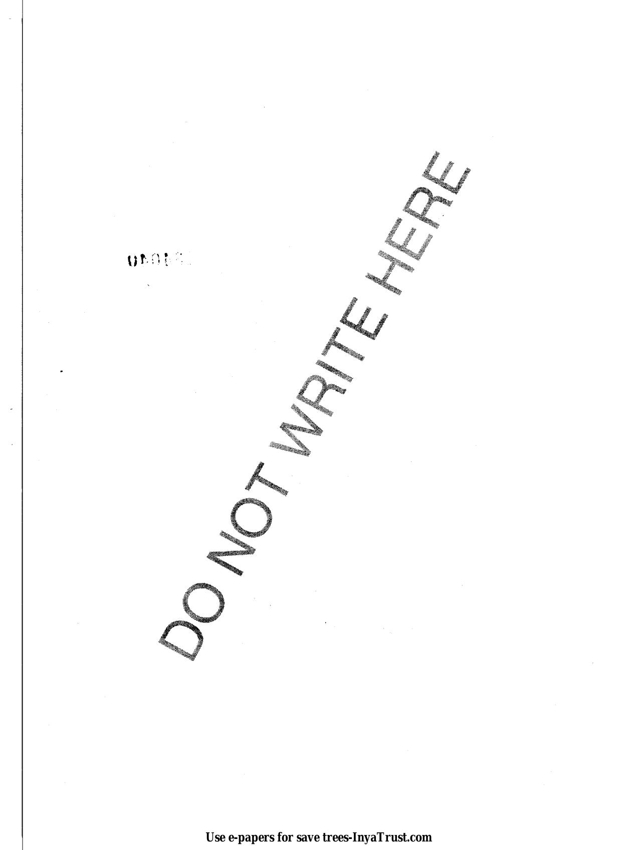 Karnataka Diploma CET- 2013 Mining Engineering Question Paper - Page 2