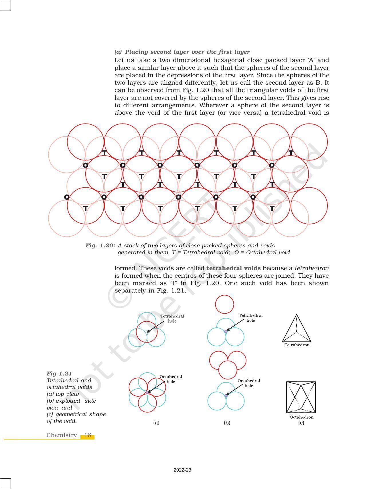 NCERT Book for Class 12 Chemistry Chapter 1 The Solid State - Page 16
