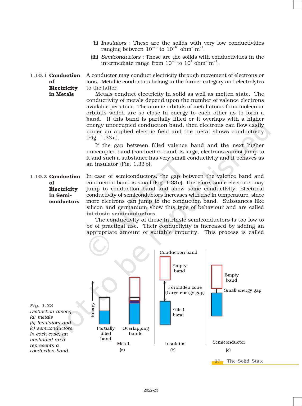 NCERT Book for Class 12 Chemistry Chapter 1 The Solid State - Page 27