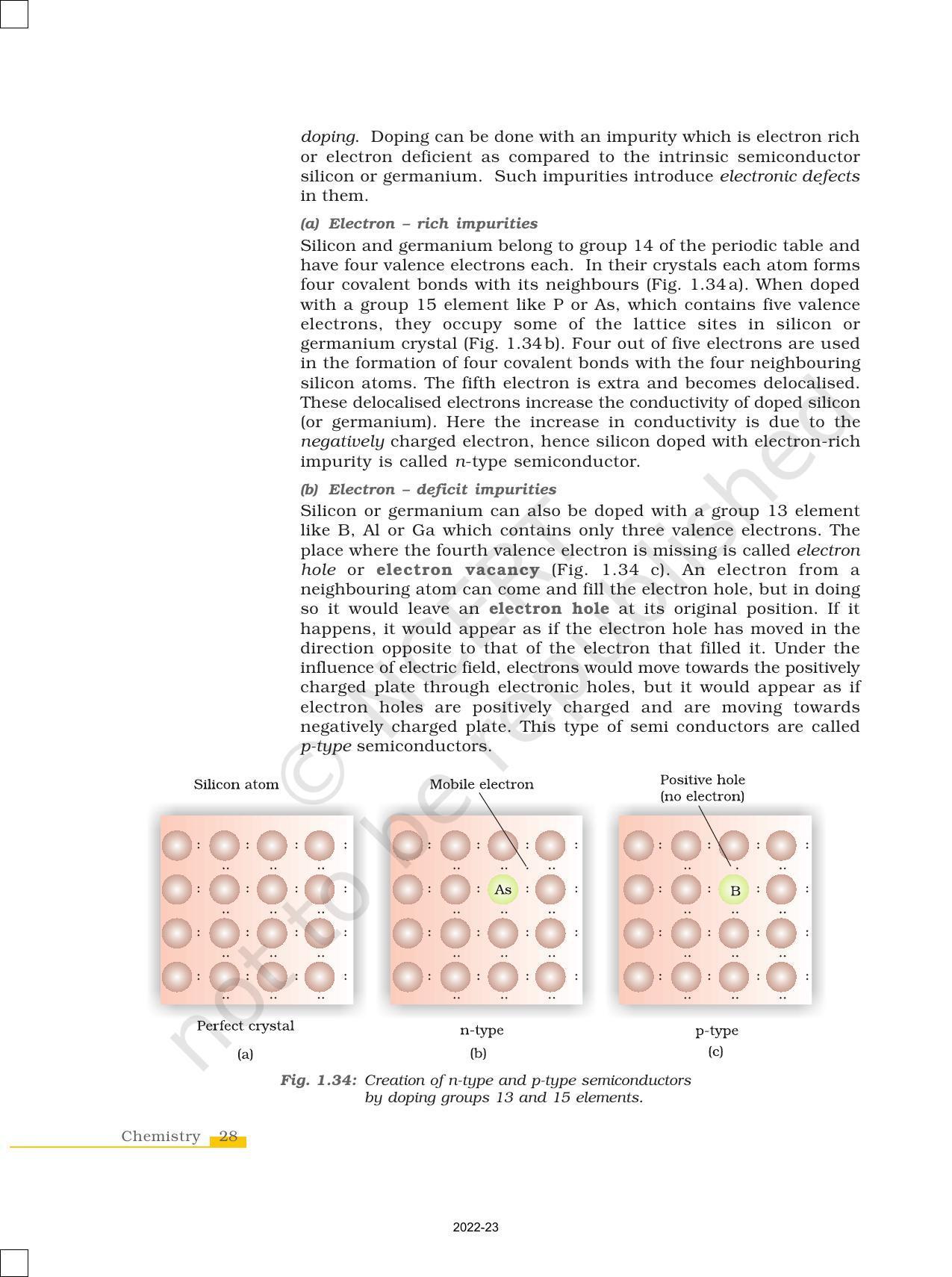 NCERT Book for Class 12 Chemistry Chapter 1 The Solid State - Page 28