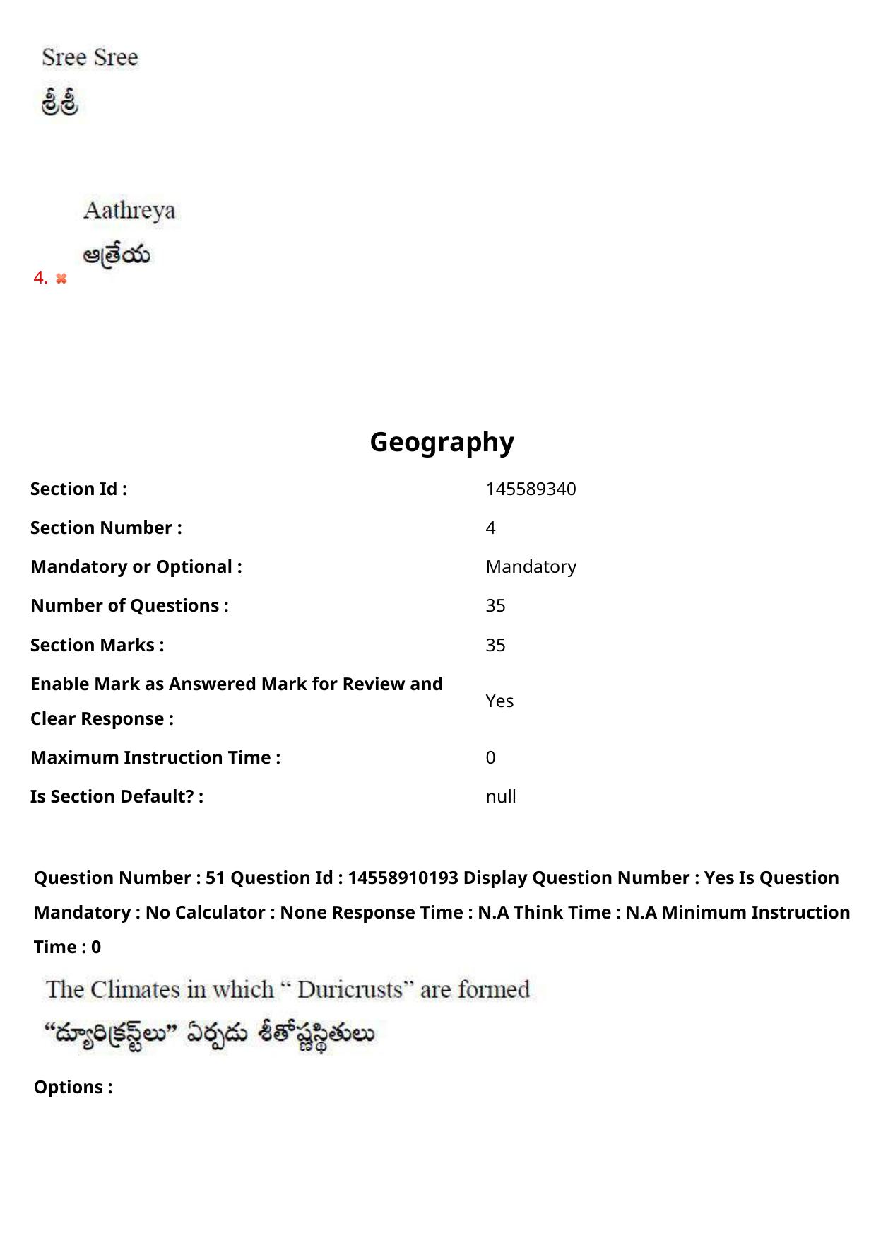 AP EDCET 2023 Social Studies Question Paper - Page 41