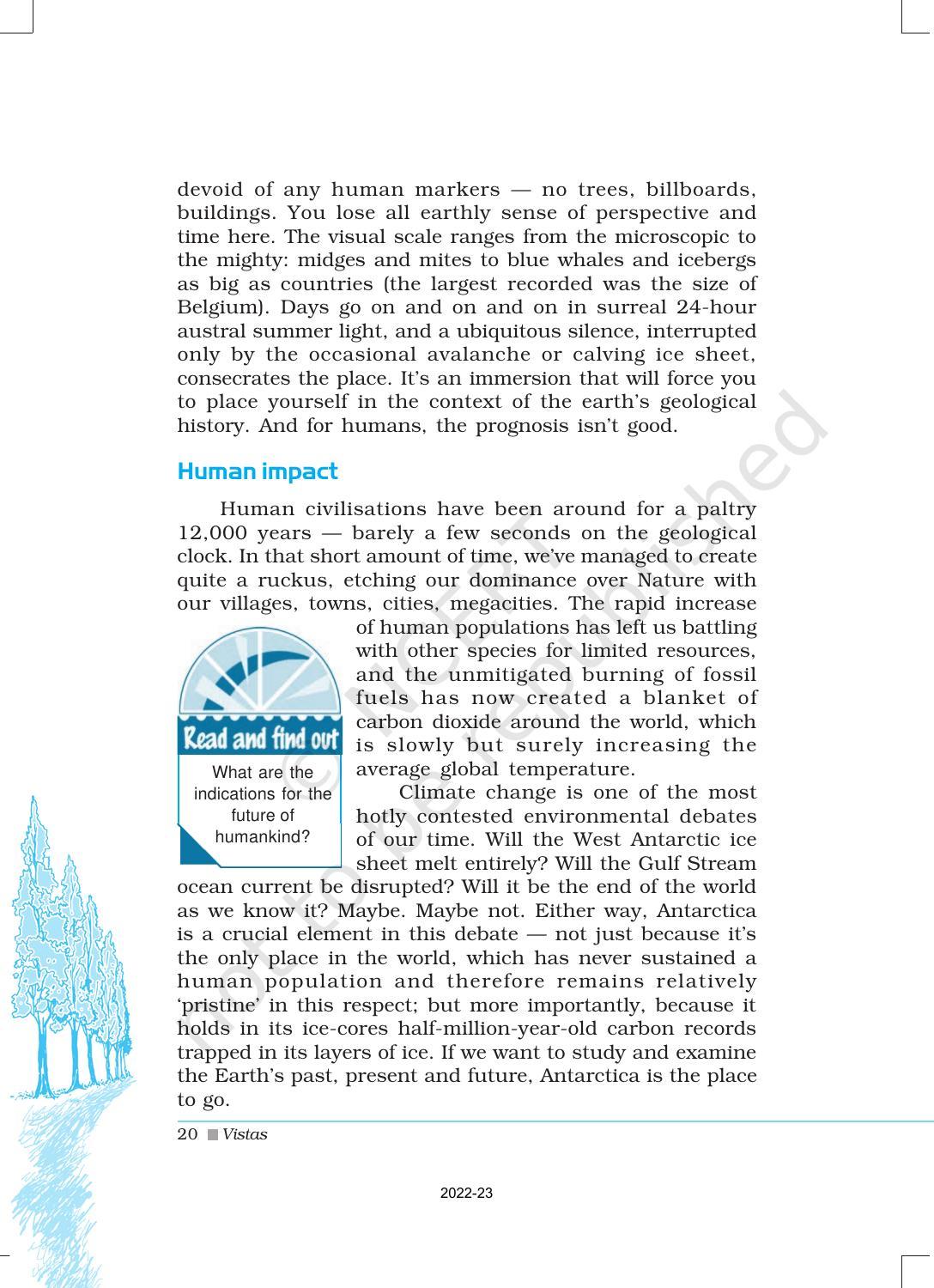 NCERT Book for Class 12 English Chapter 3 Journey to the end of the Earth - Page 3