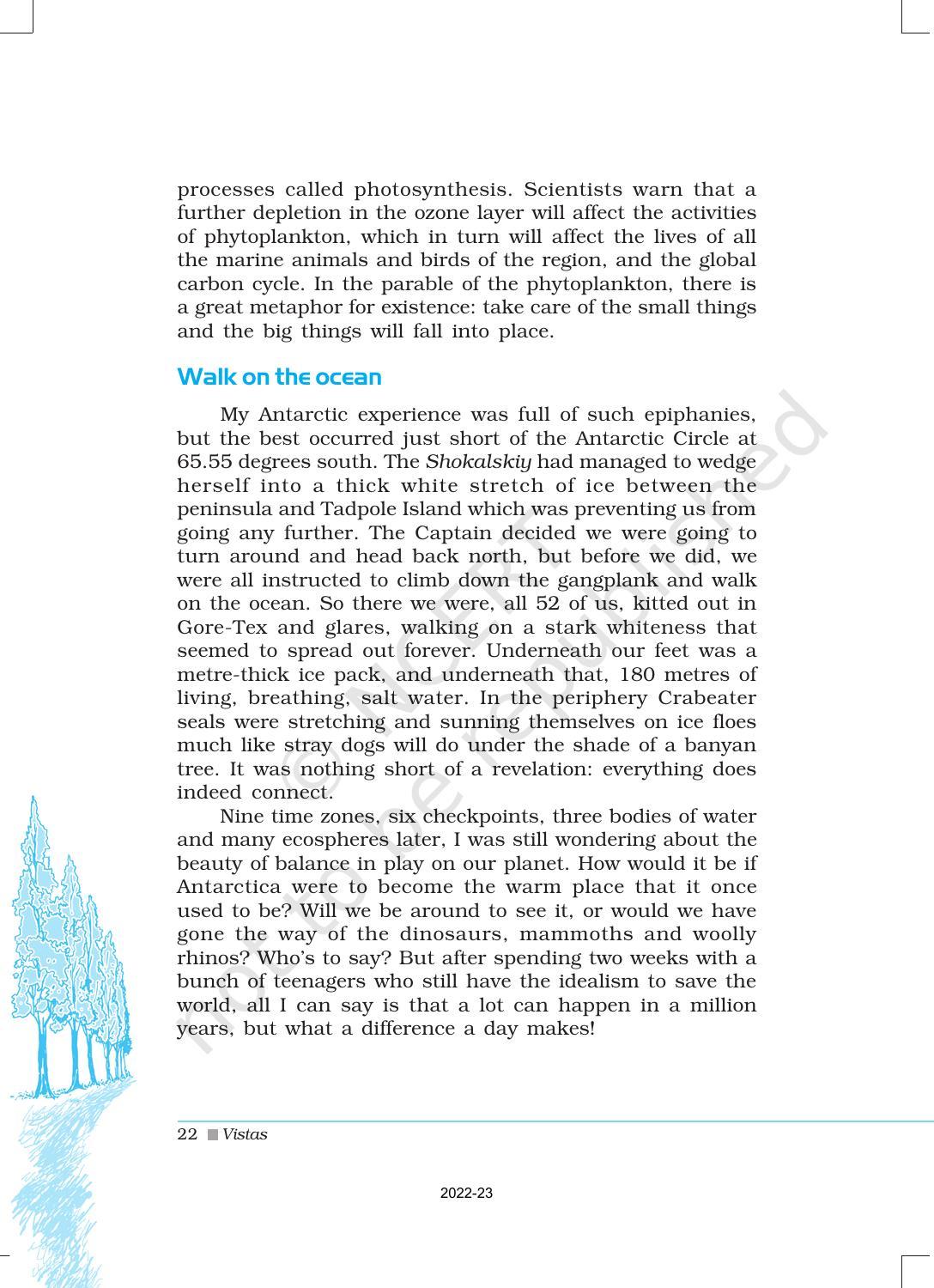 NCERT Book for Class 12 English Chapter 3 Journey to the end of the Earth - Page 5