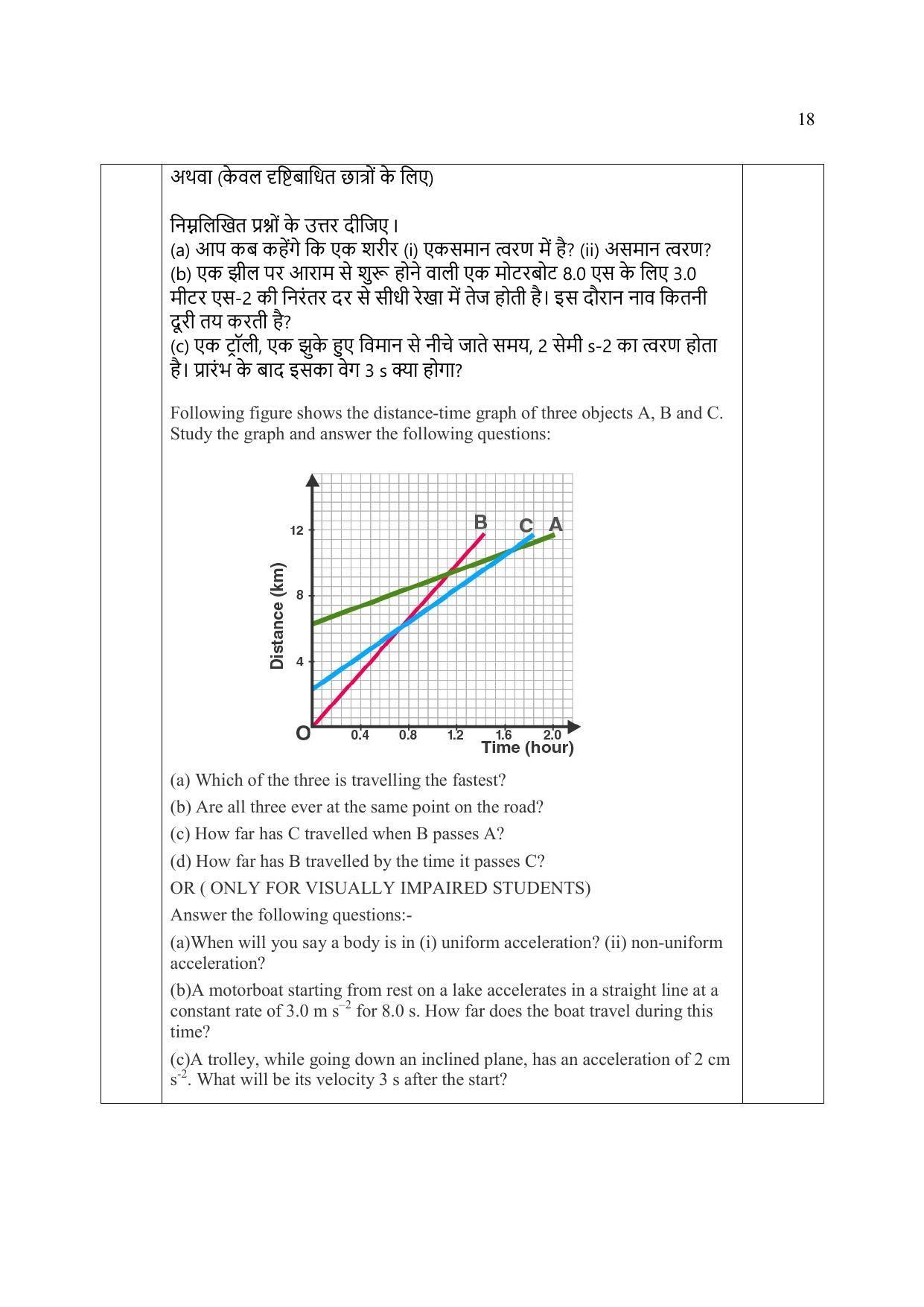 Edudel Class 9 Science Sample Question Paper - Page 18