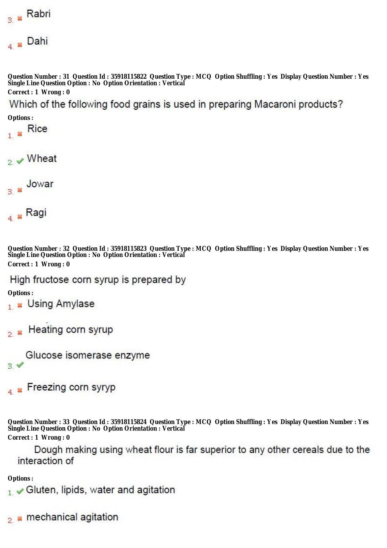 TS CPGET 2018 M.Sc. Nutrition and Dietetics (Shift 2) Question Paper with Answer Key - Page 12
