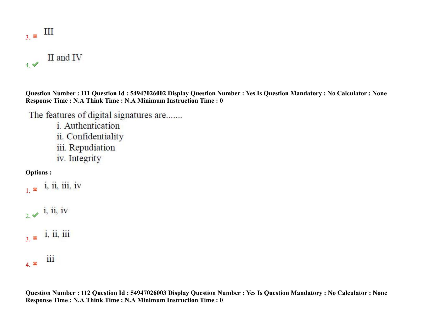 AP RCET 2022: Computer Science & Applications - 18-10-2022 (Tuesday) Session-II: Question Paper With keys - Page 85