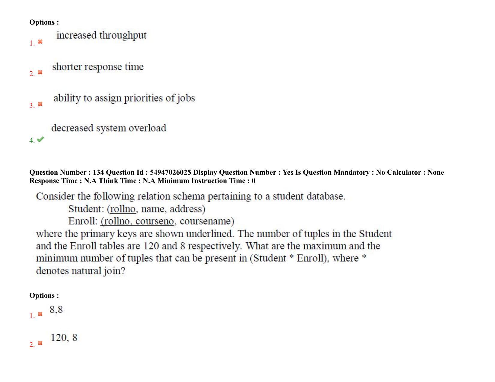 AP RCET 2022: Computer Science & Applications - 18-10-2022 (Tuesday) Session-II: Question Paper With keys - Page 99