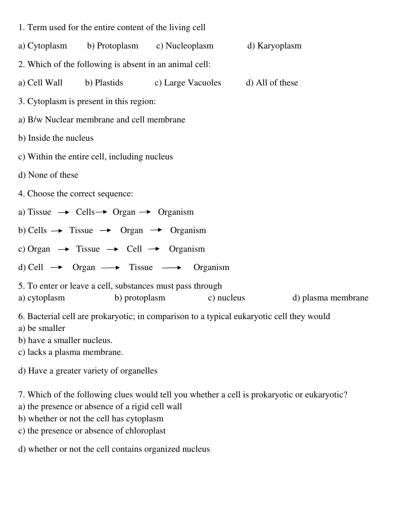 CBSE Worksheets for Class 8 Science Assignment 15 - Page 3