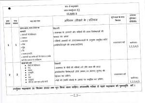 Edudel Class 3 EVS ( Hindi Medium) Syllabus
