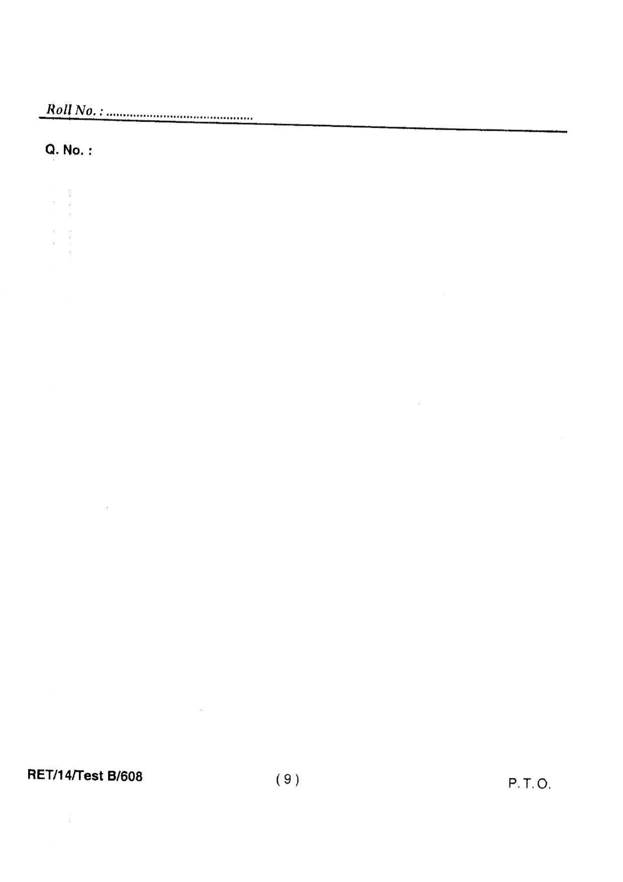 BHU RET Shalakya Tantra 2014 Question Paper - Page 11