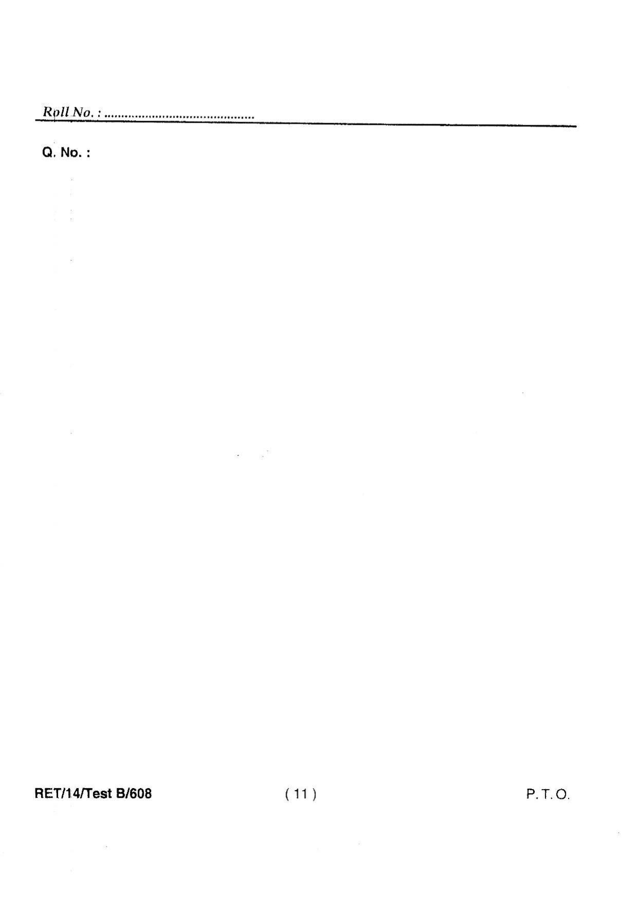 BHU RET Shalakya Tantra 2014 Question Paper - Page 13
