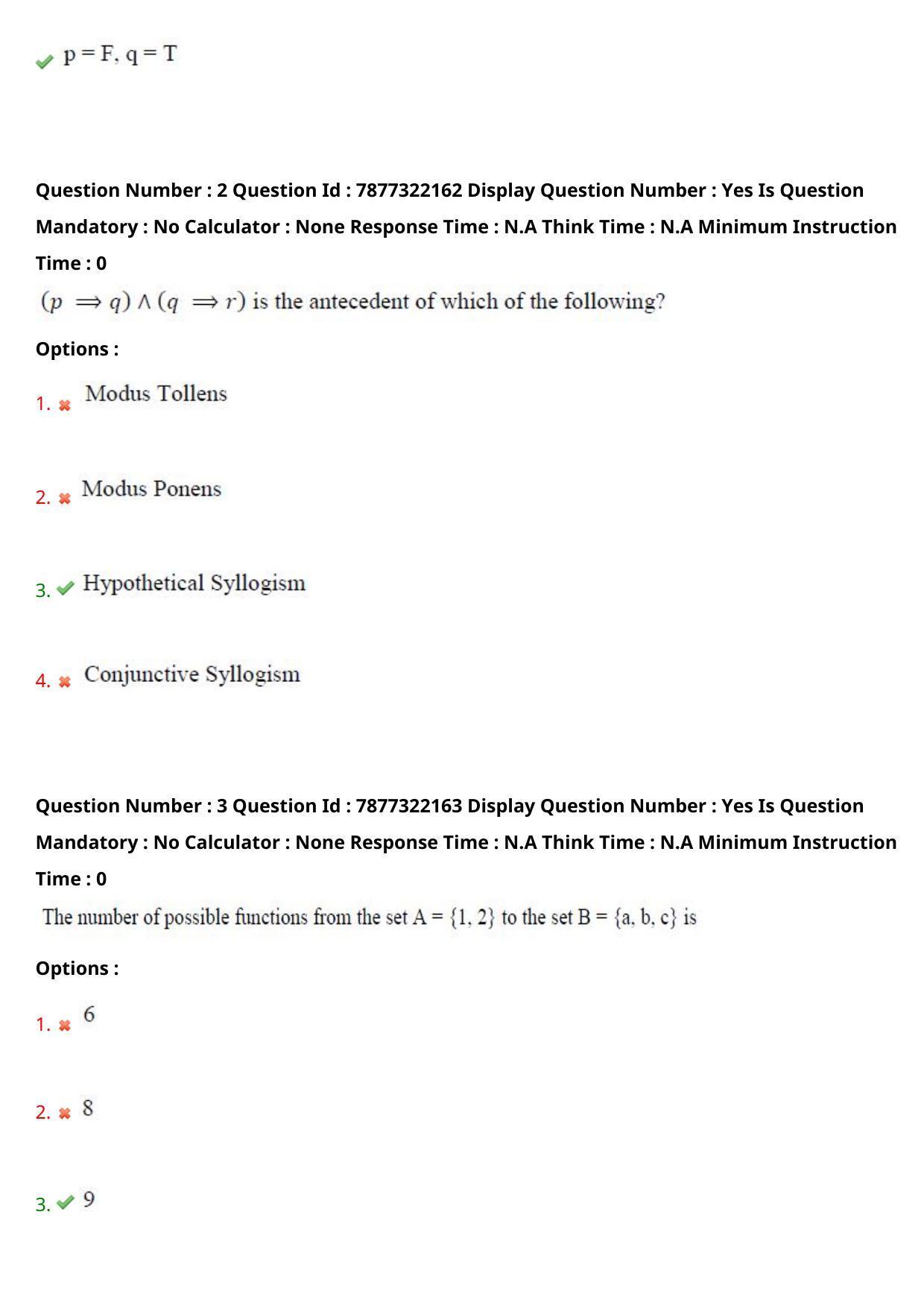 AP PGECET 2023 CS - COMPUTER SCIENCE ENGINEERING Question Paper with Preliminary Key - Page 3