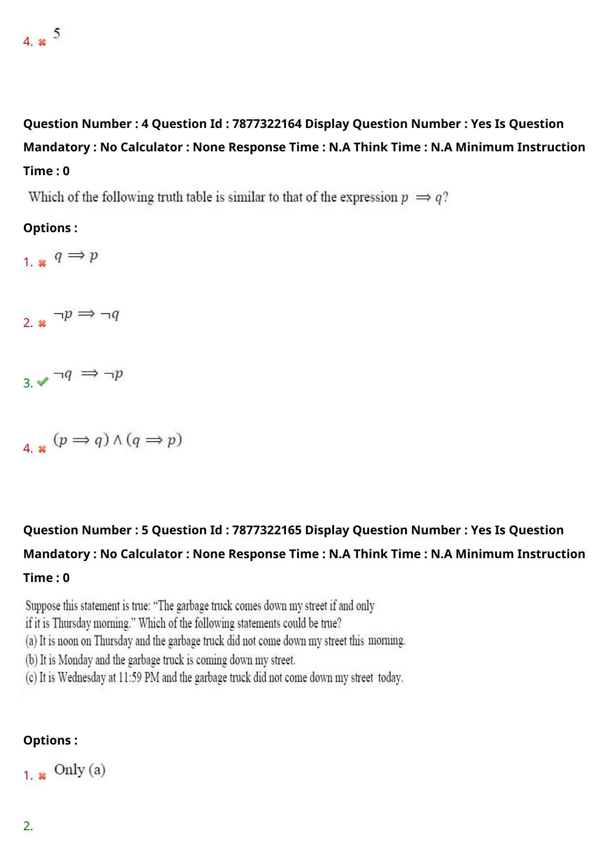 AP PGECET 2023 CS - COMPUTER SCIENCE ENGINEERING Question Paper with Preliminary Key - Page 4