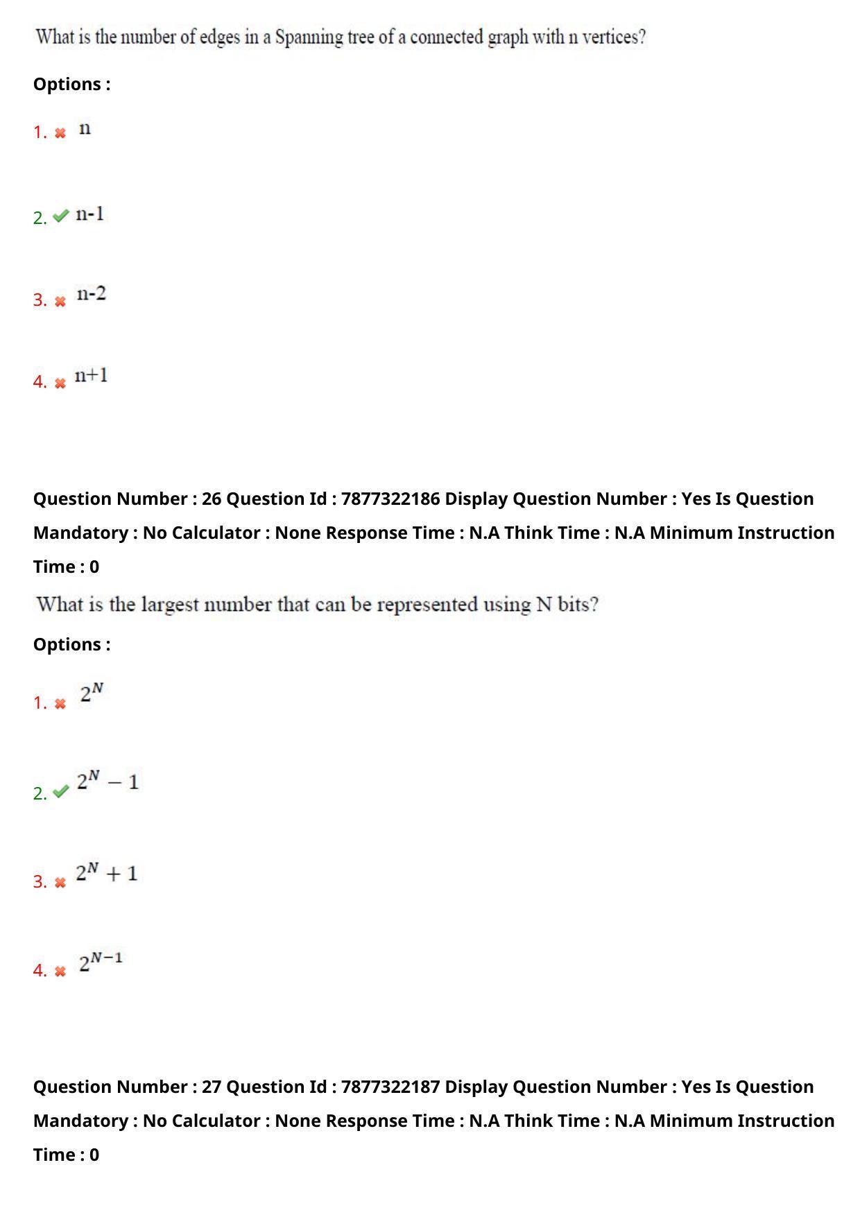 AP PGECET 2023 CS - COMPUTER SCIENCE ENGINEERING Question Paper with Preliminary Key - Page 18