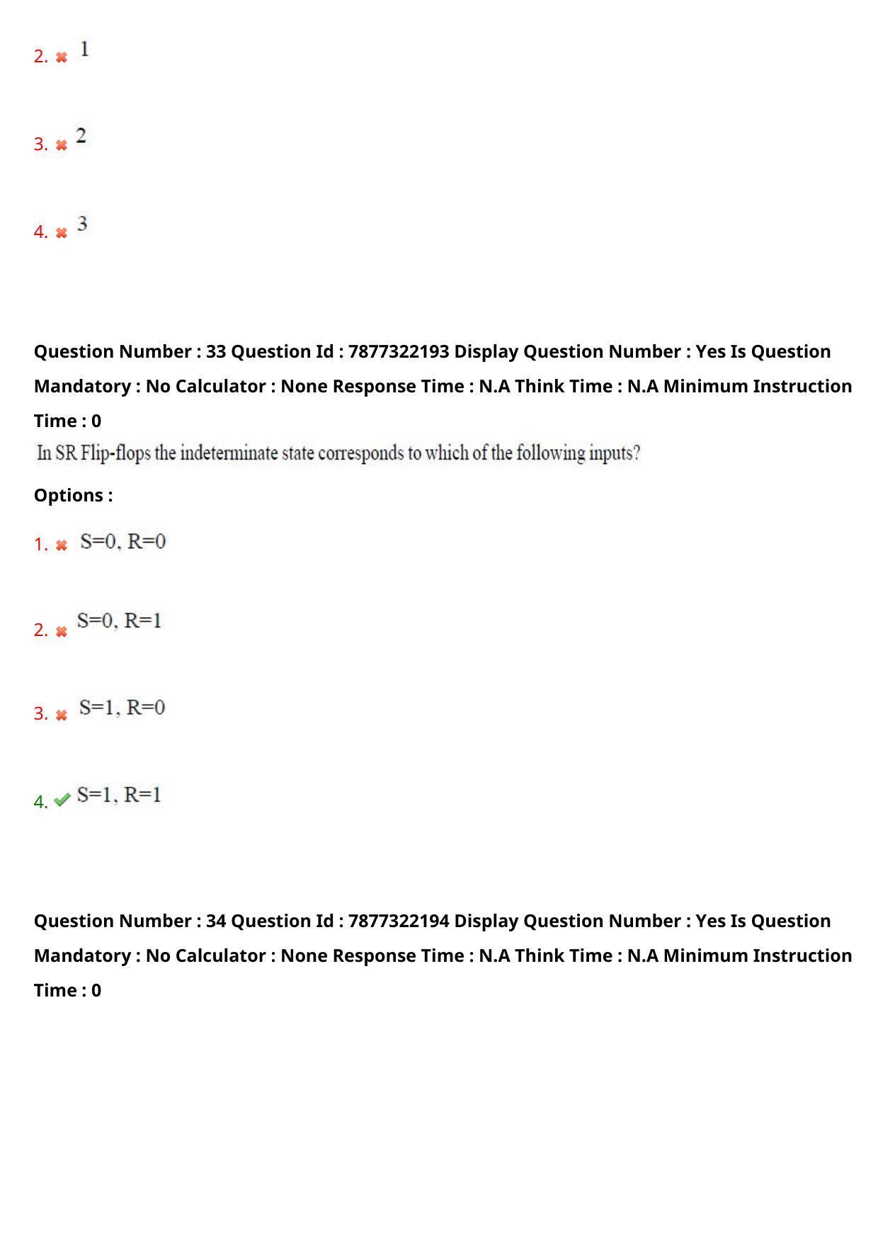 AP PGECET 2023 CS - COMPUTER SCIENCE ENGINEERING Question Paper with Preliminary Key - Page 22