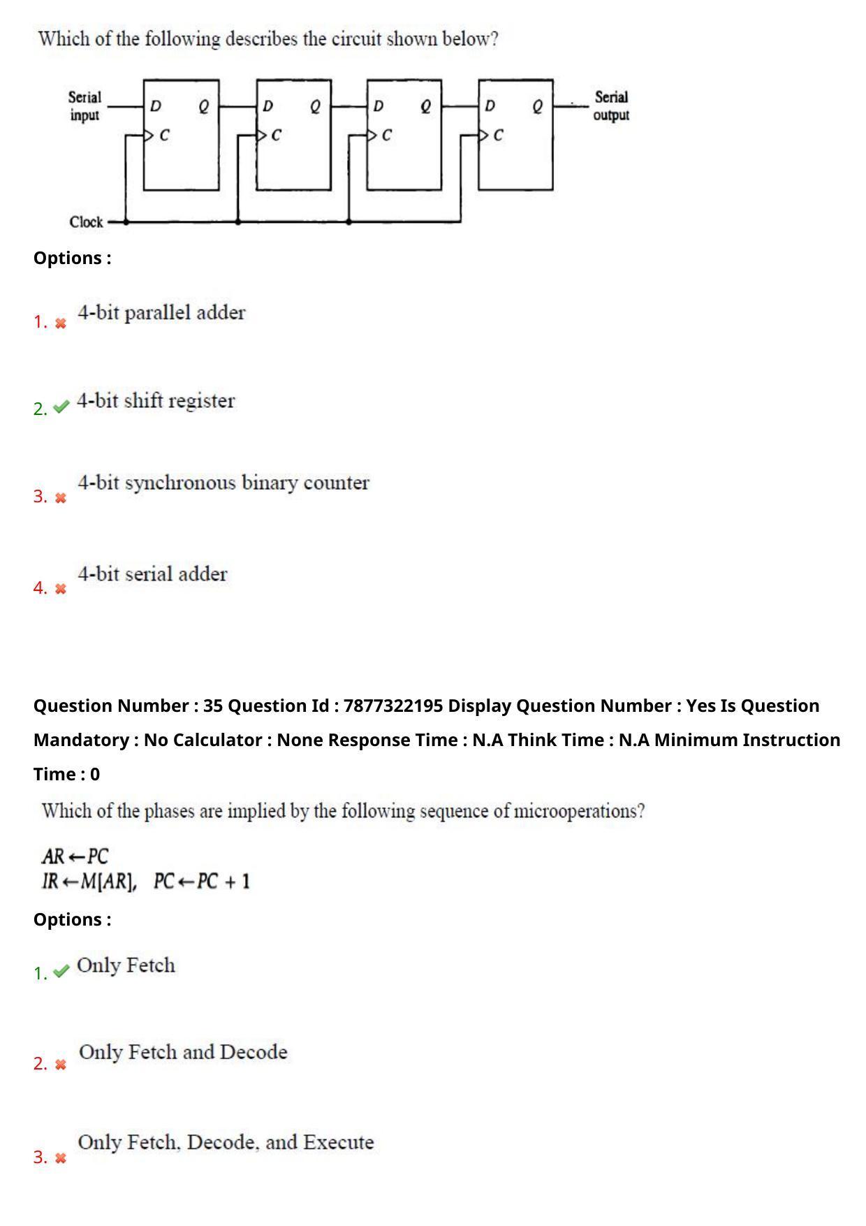 AP PGECET 2023 CS - COMPUTER SCIENCE ENGINEERING Question Paper with Preliminary Key - Page 23
