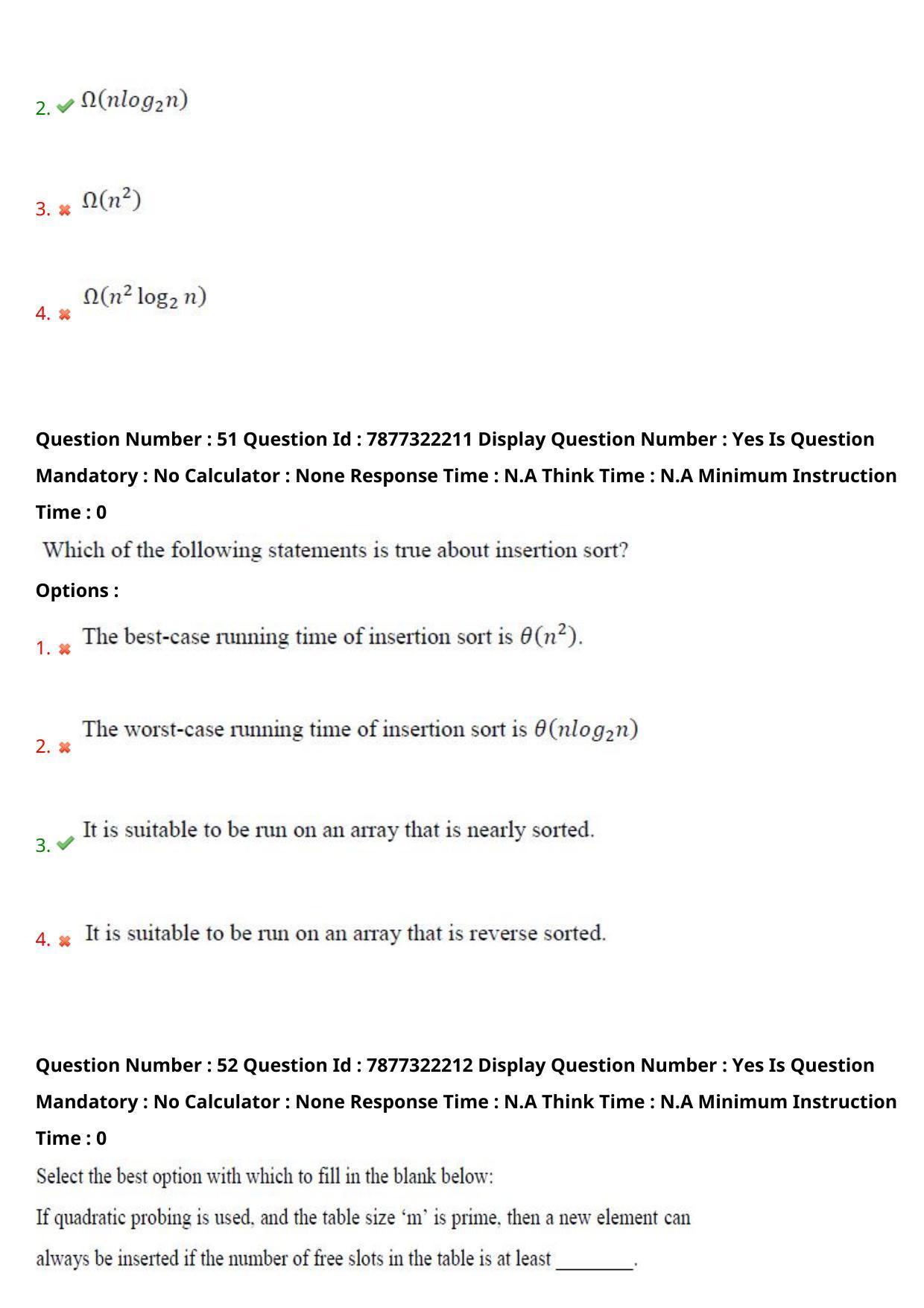 AP PGECET 2023 CS - COMPUTER SCIENCE ENGINEERING Question Paper with Preliminary Key - Page 32