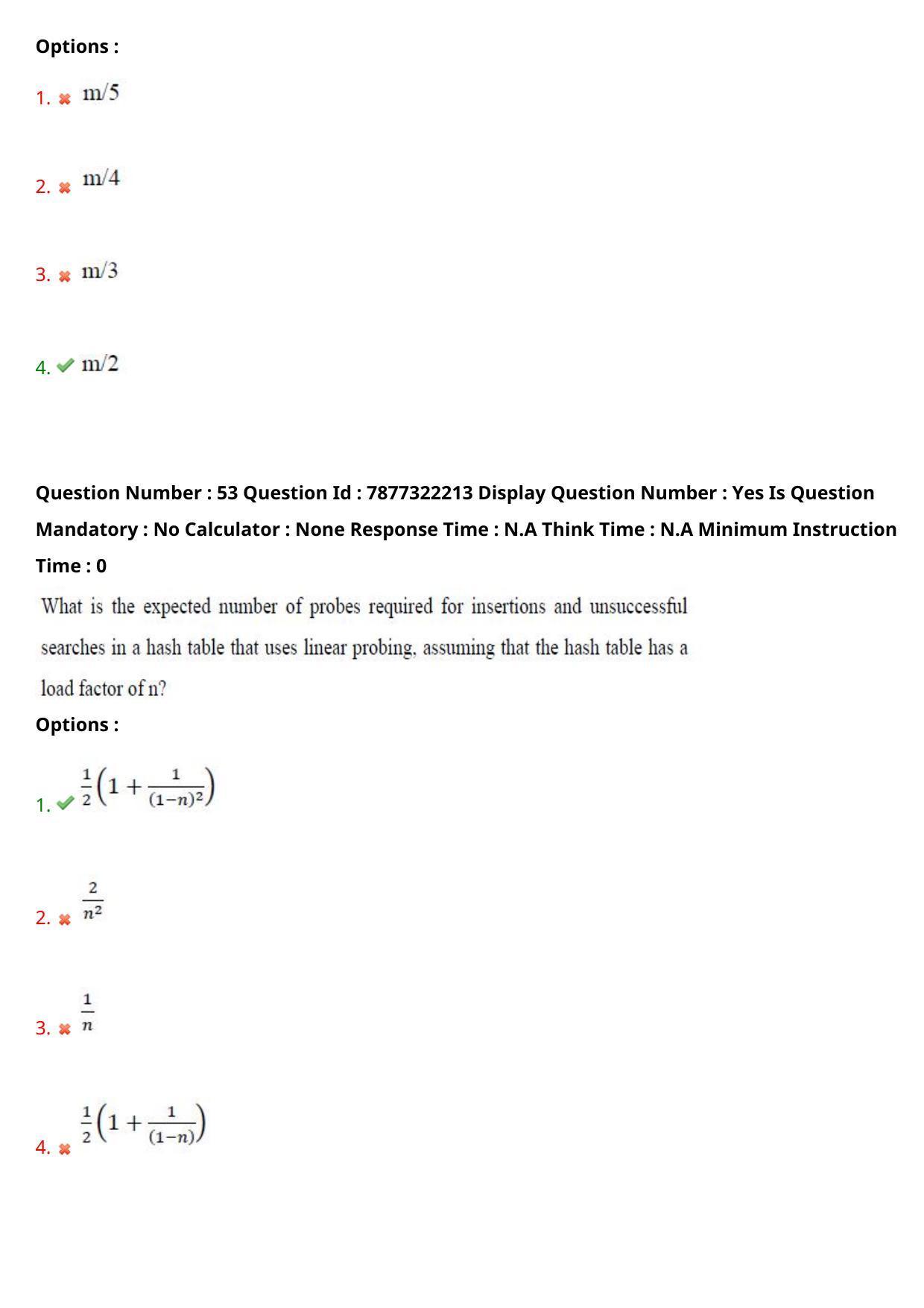 AP PGECET 2023 CS - COMPUTER SCIENCE ENGINEERING Question Paper with Preliminary Key - Page 33