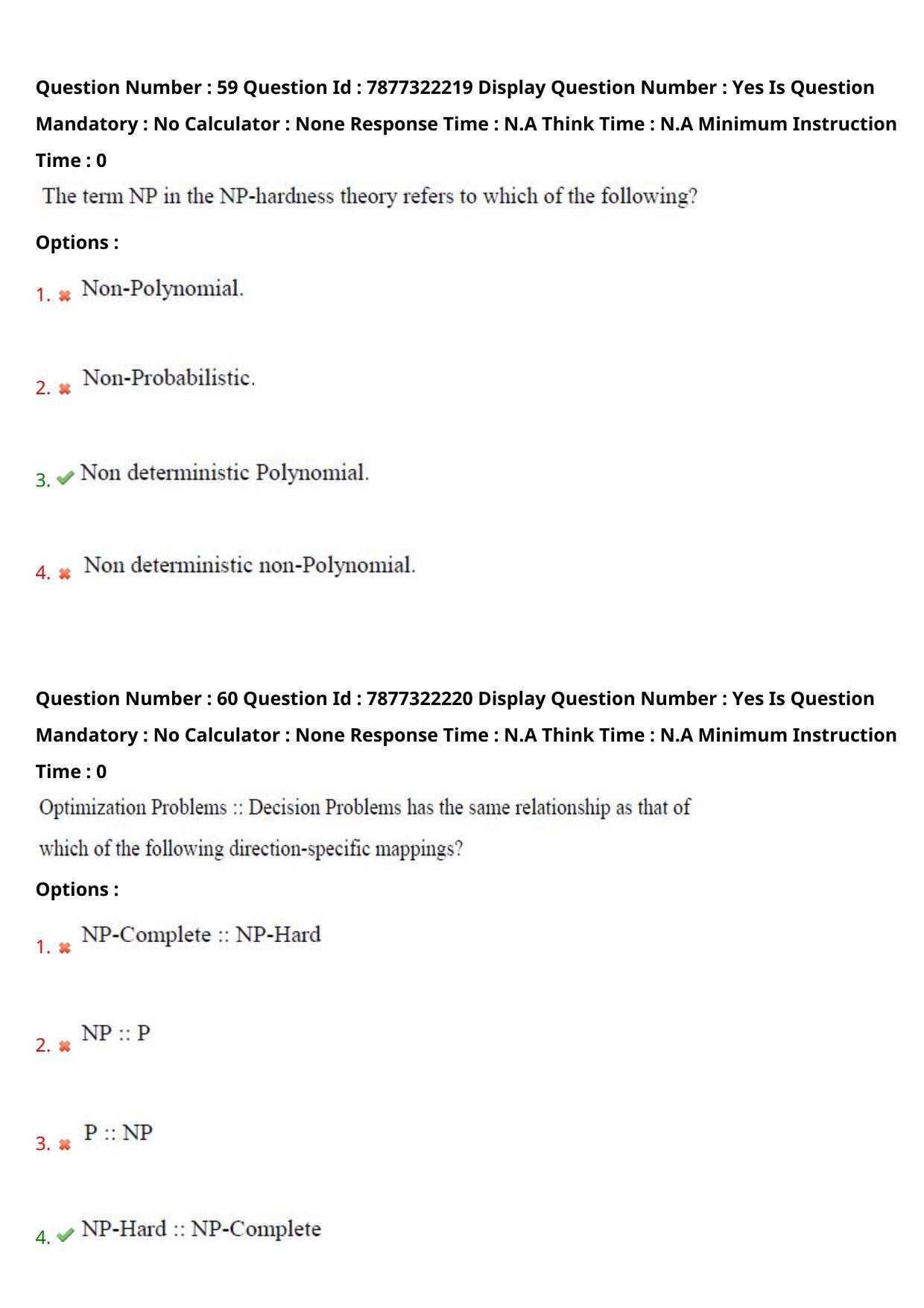 AP PGECET 2023 CS - COMPUTER SCIENCE ENGINEERING Question Paper with Preliminary Key - Page 37