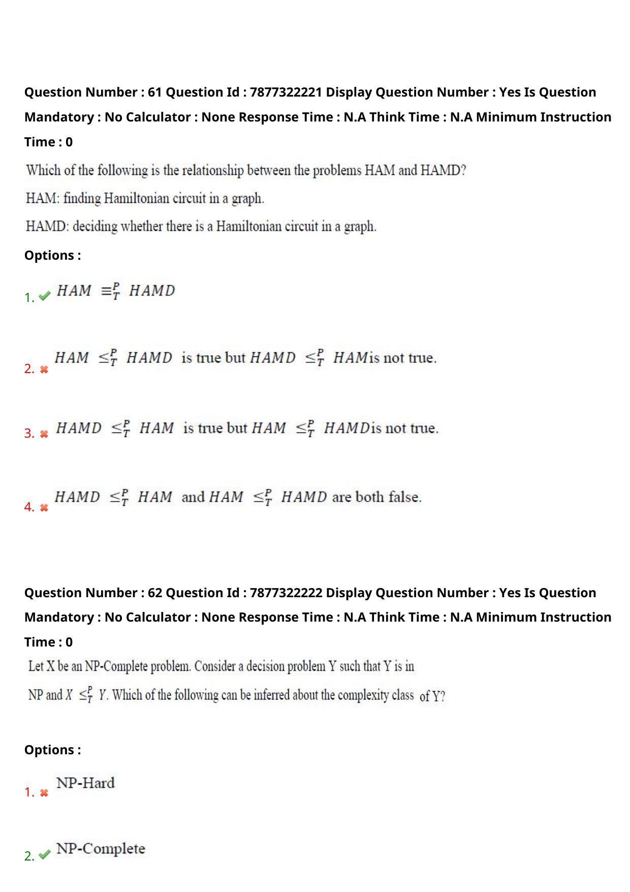 AP PGECET 2023 CS - COMPUTER SCIENCE ENGINEERING Question Paper with Preliminary Key - Page 38