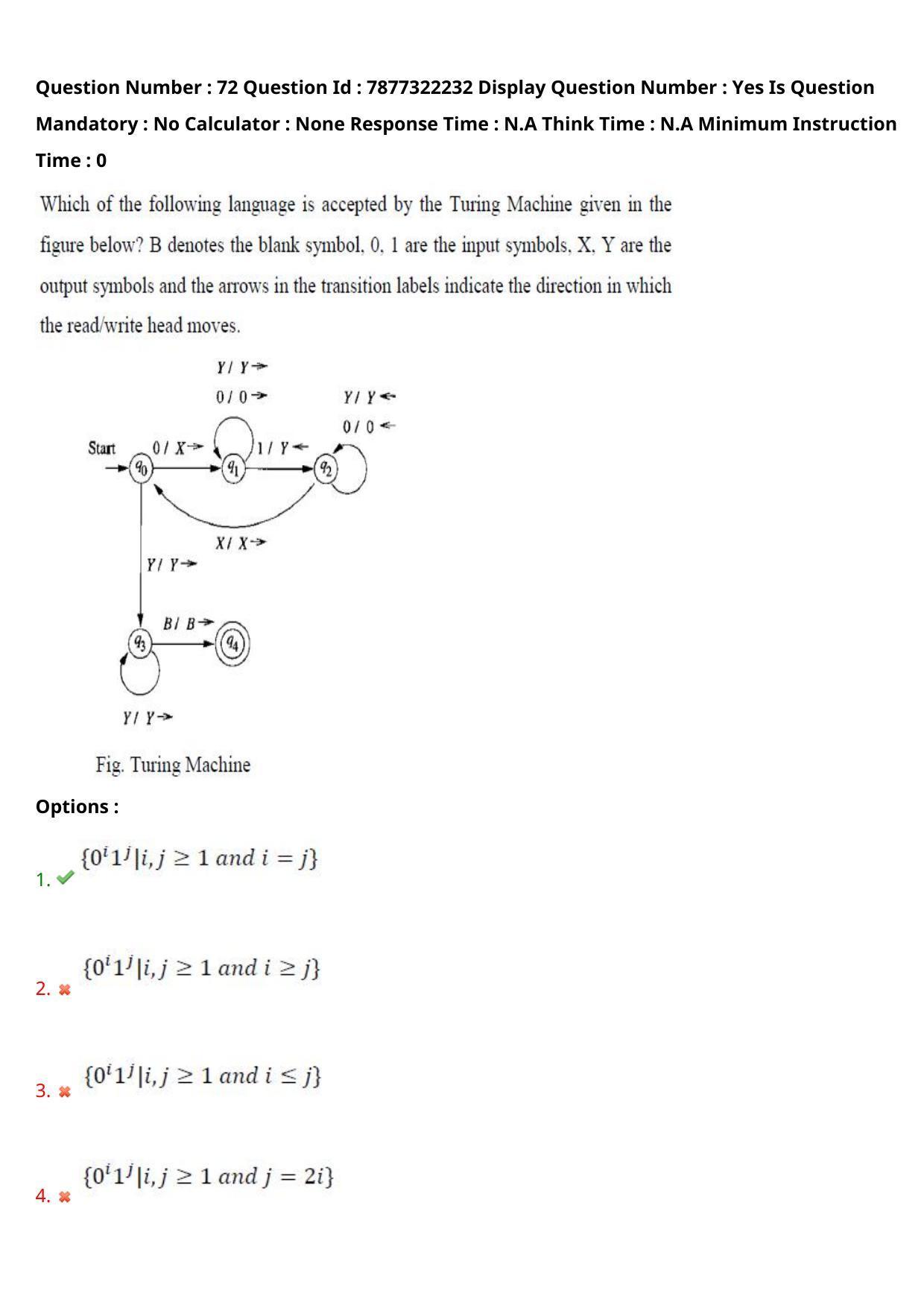 AP PGECET 2023 CS - COMPUTER SCIENCE ENGINEERING Question Paper with Preliminary Key - Page 45
