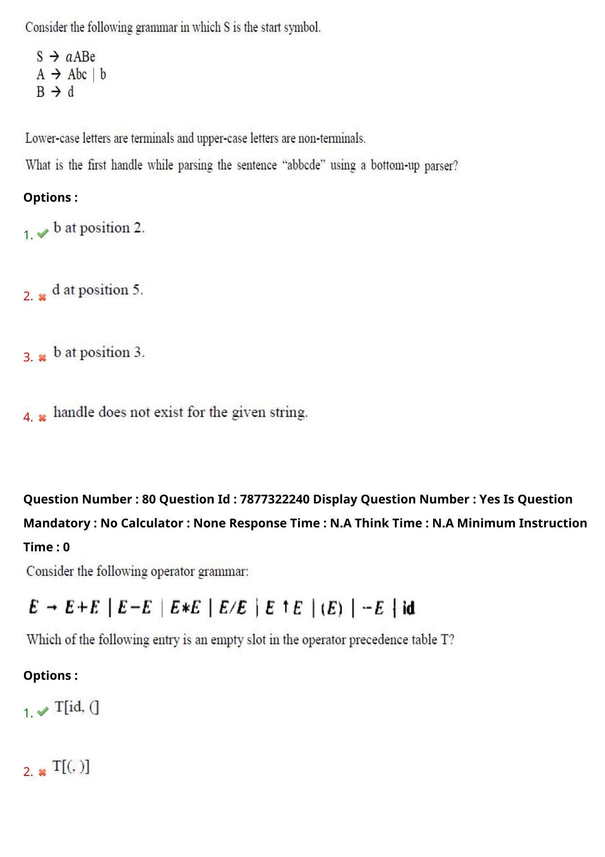 AP PGECET 2023 CS - COMPUTER SCIENCE ENGINEERING Question Paper with Preliminary Key - Page 50