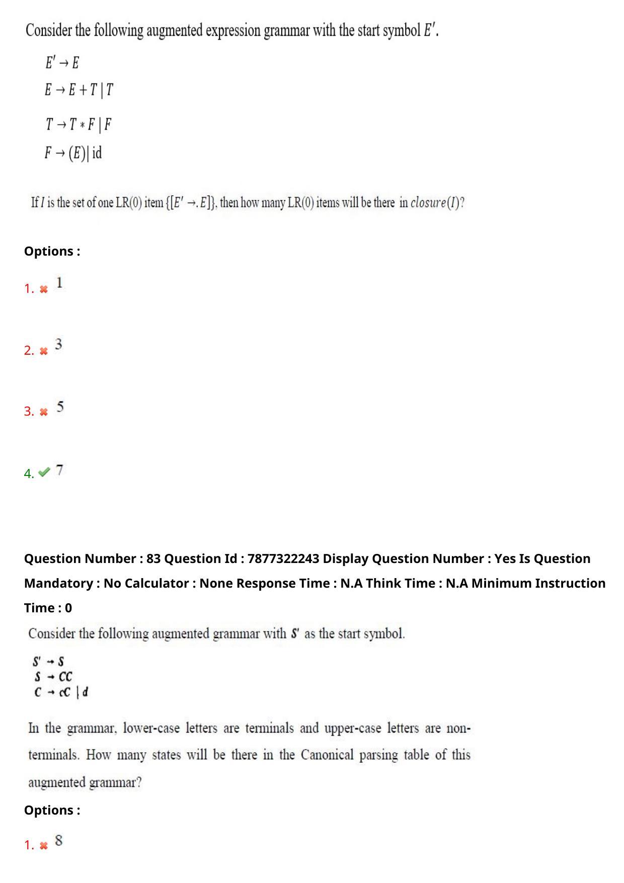 AP PGECET 2023 CS - COMPUTER SCIENCE ENGINEERING Question Paper with Preliminary Key - Page 52