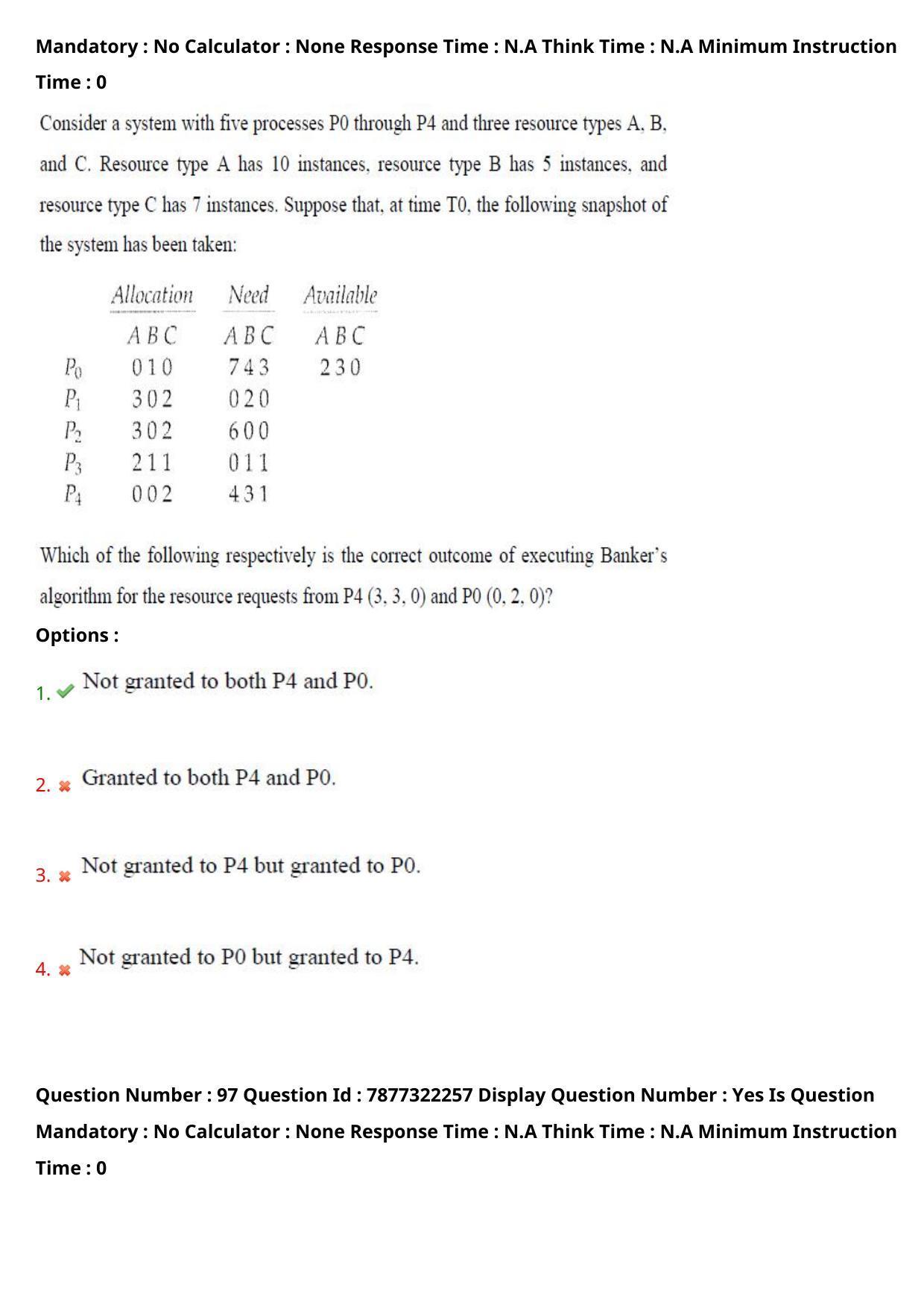 AP PGECET 2023 CS - COMPUTER SCIENCE ENGINEERING Question Paper with Preliminary Key - Page 63