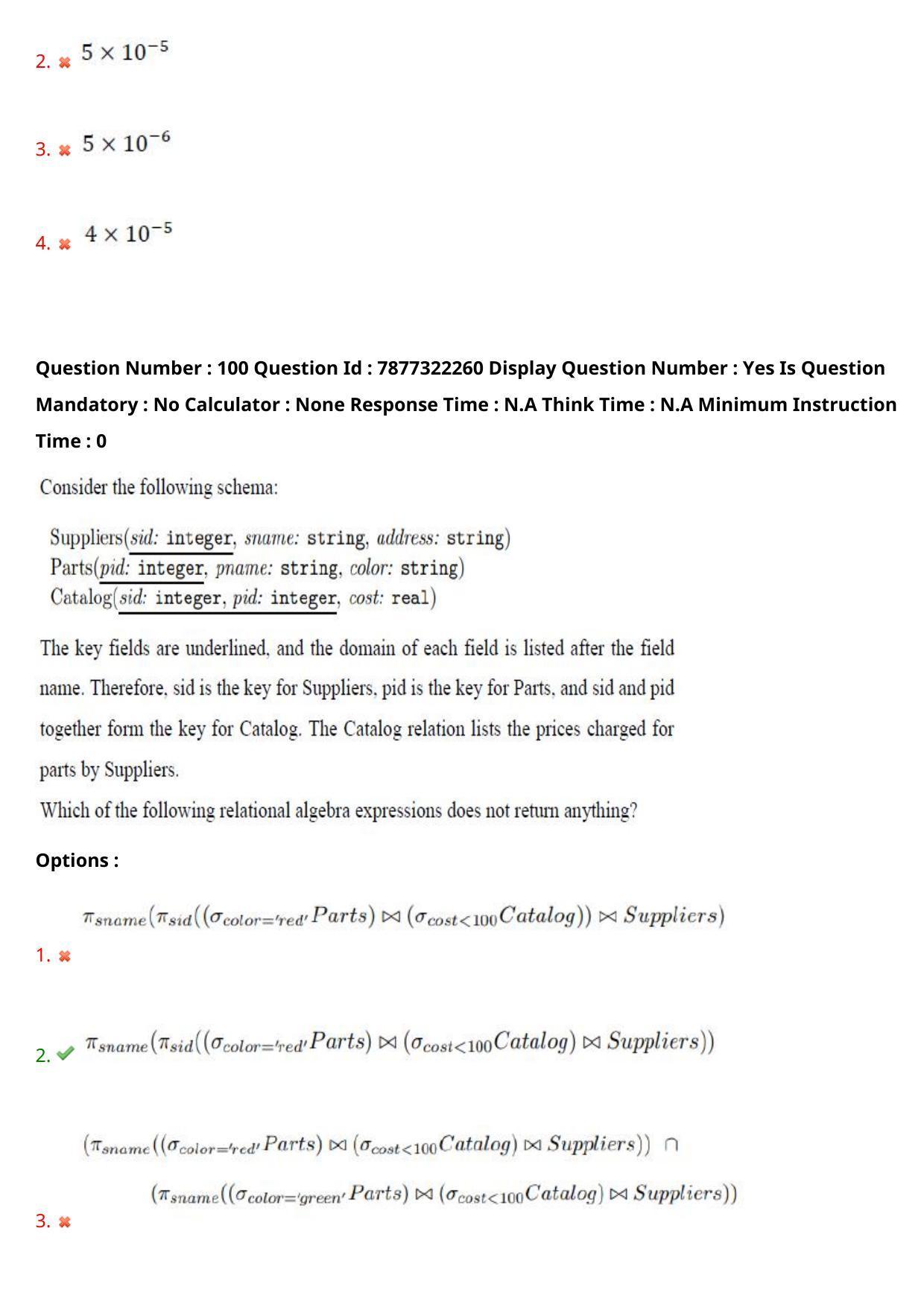 AP PGECET 2023 CS - COMPUTER SCIENCE ENGINEERING Question Paper with Preliminary Key - Page 66