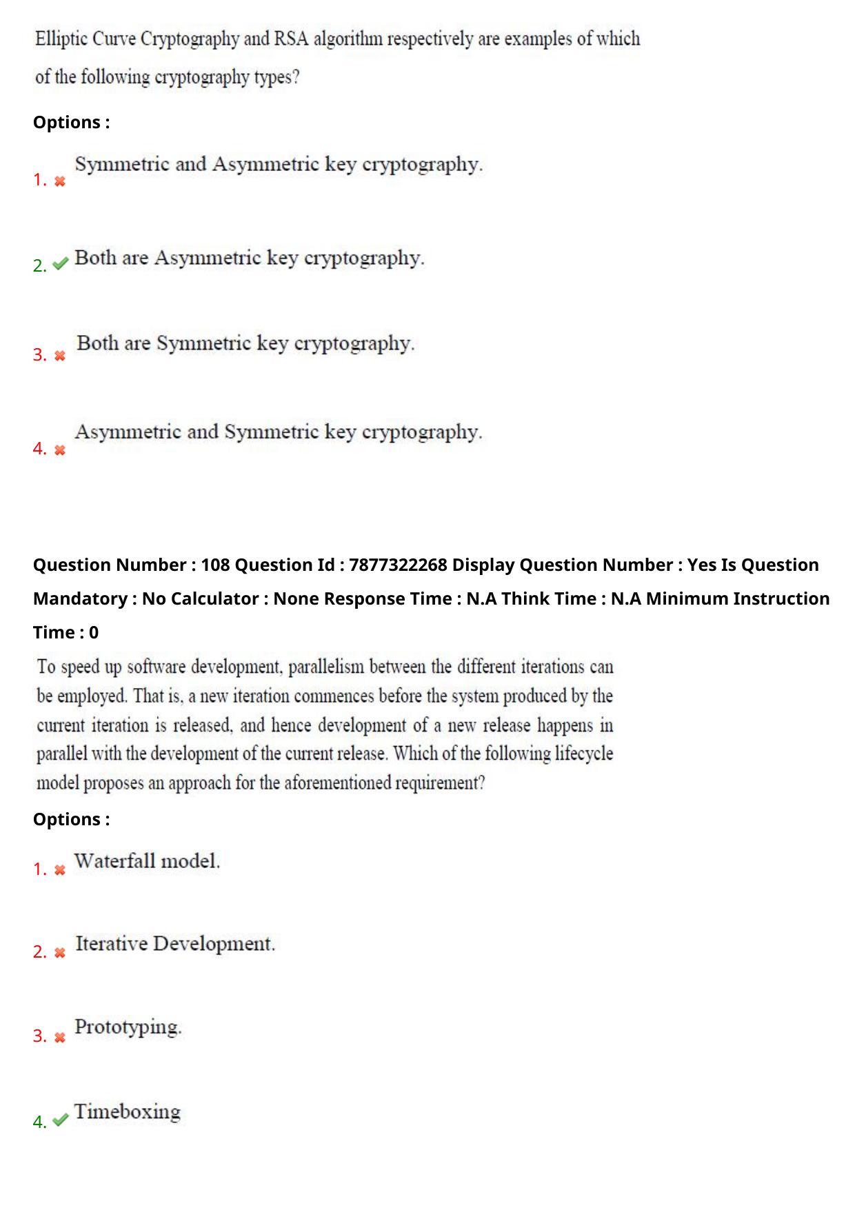 AP PGECET 2023 CS - COMPUTER SCIENCE ENGINEERING Question Paper with Preliminary Key - Page 71