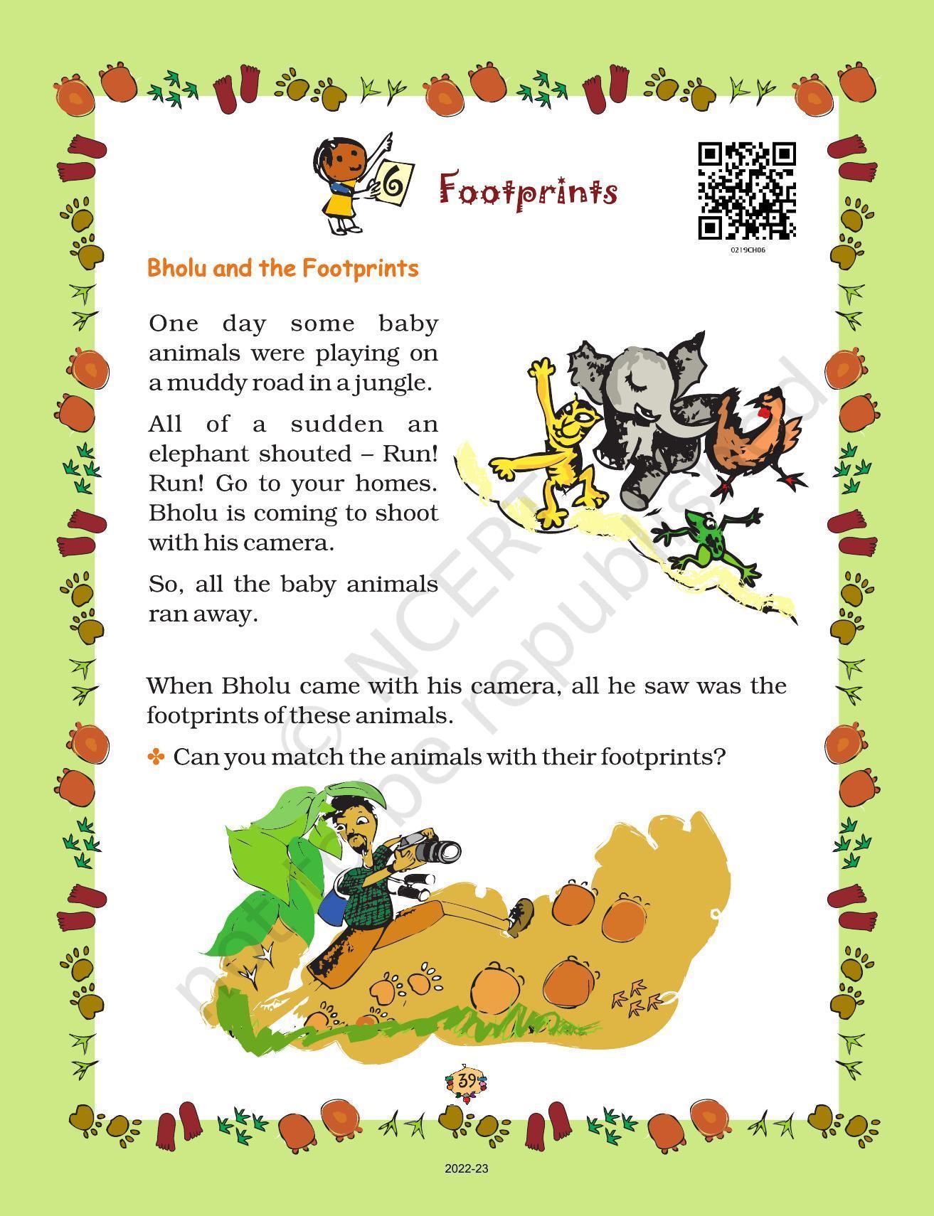 NCERT Book for Class 2 Maths Chapter 6-Footprints - Page 1