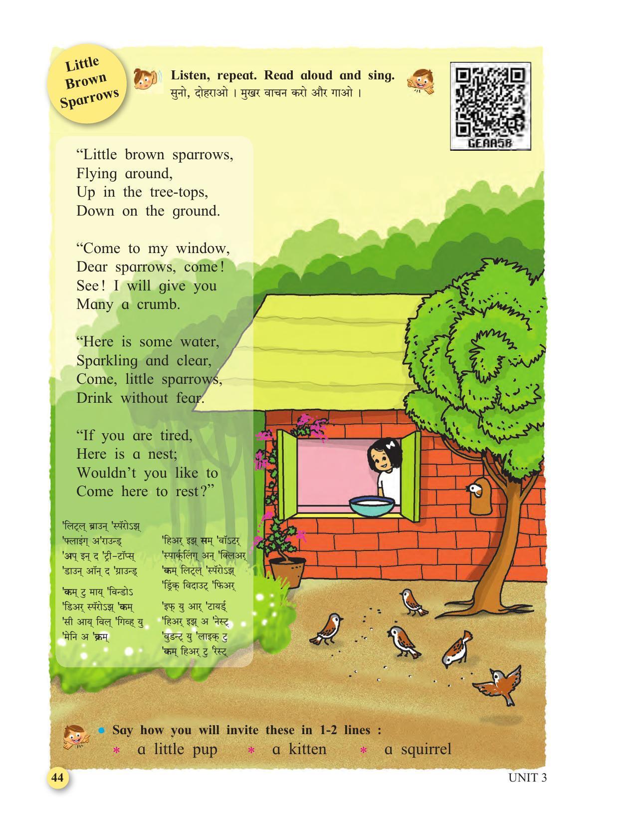 Maharashtra Board Class 4 My English (Hindi Medium) Textbook - Page 54