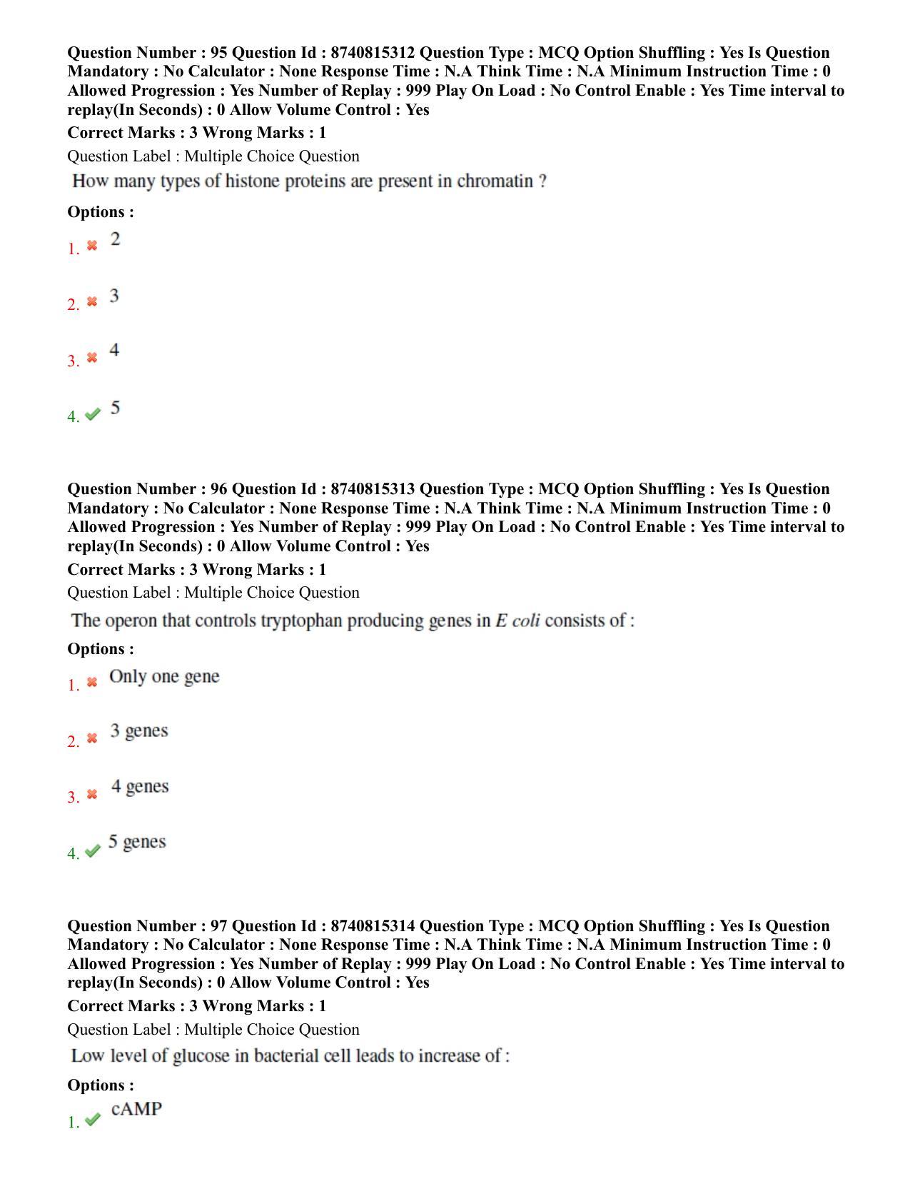 BHU RET Genetics and Plant Breeding 2020 Question Paper  - Page 51