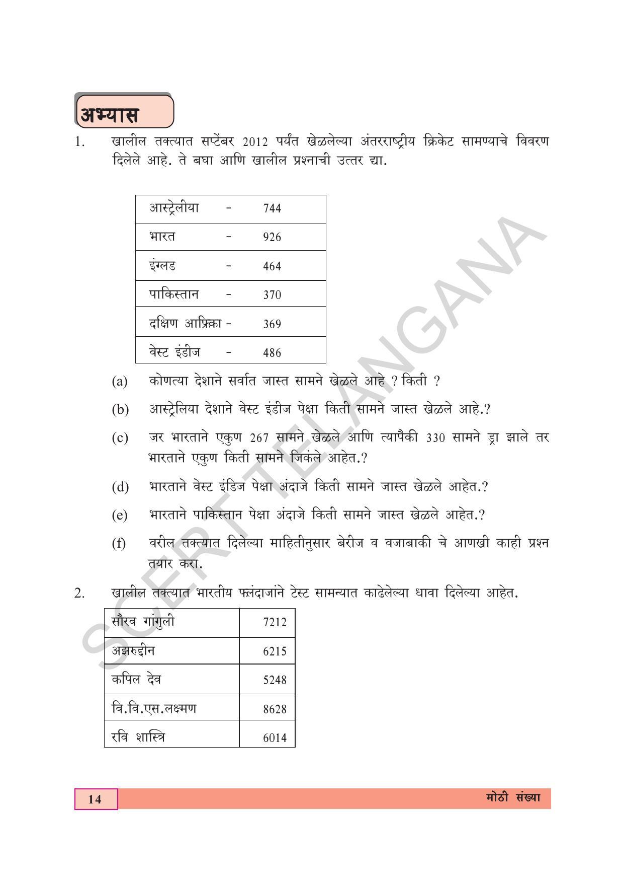 TS SCERT Class 5 Maths (Marathi Medium) Text Book - Page 22