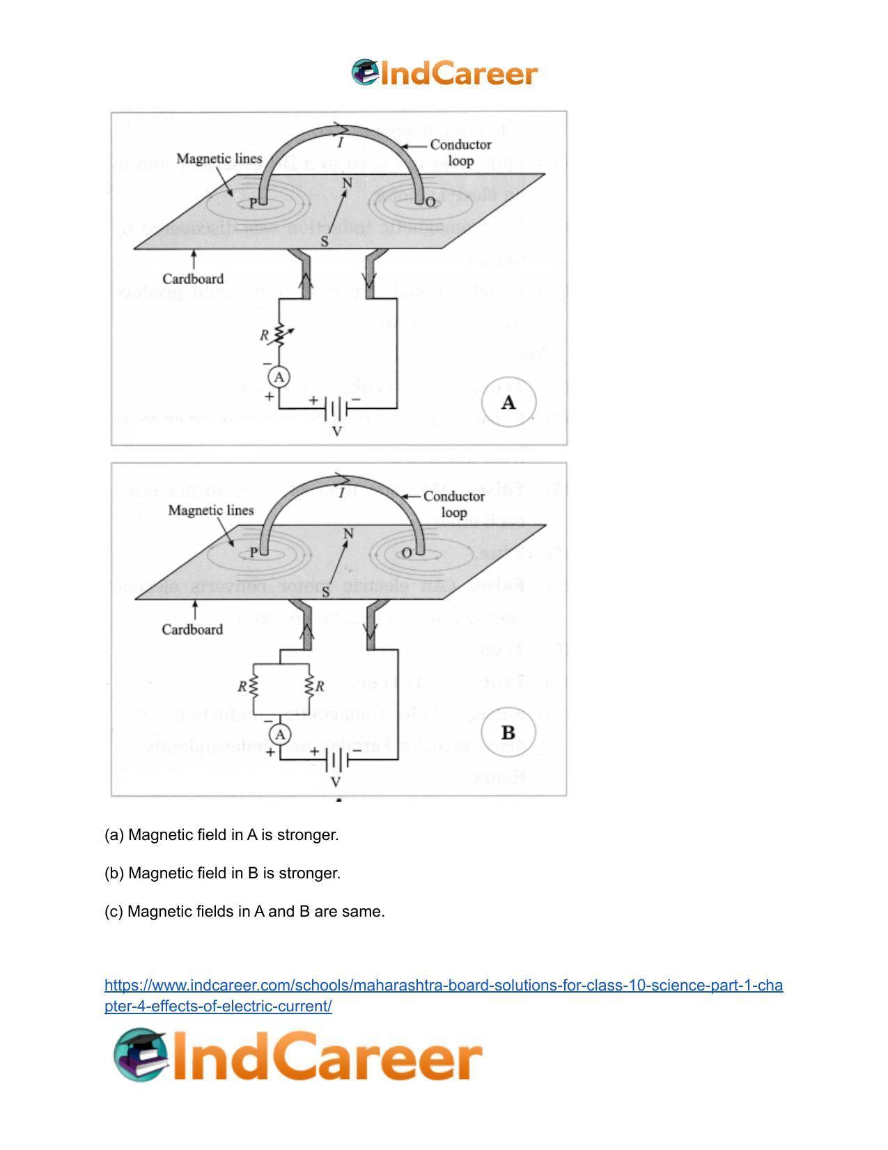 Maharashtra Board Solutions for Class 10- Science (Part 1): Chapter 4- Effects of Electric Current - Page 24