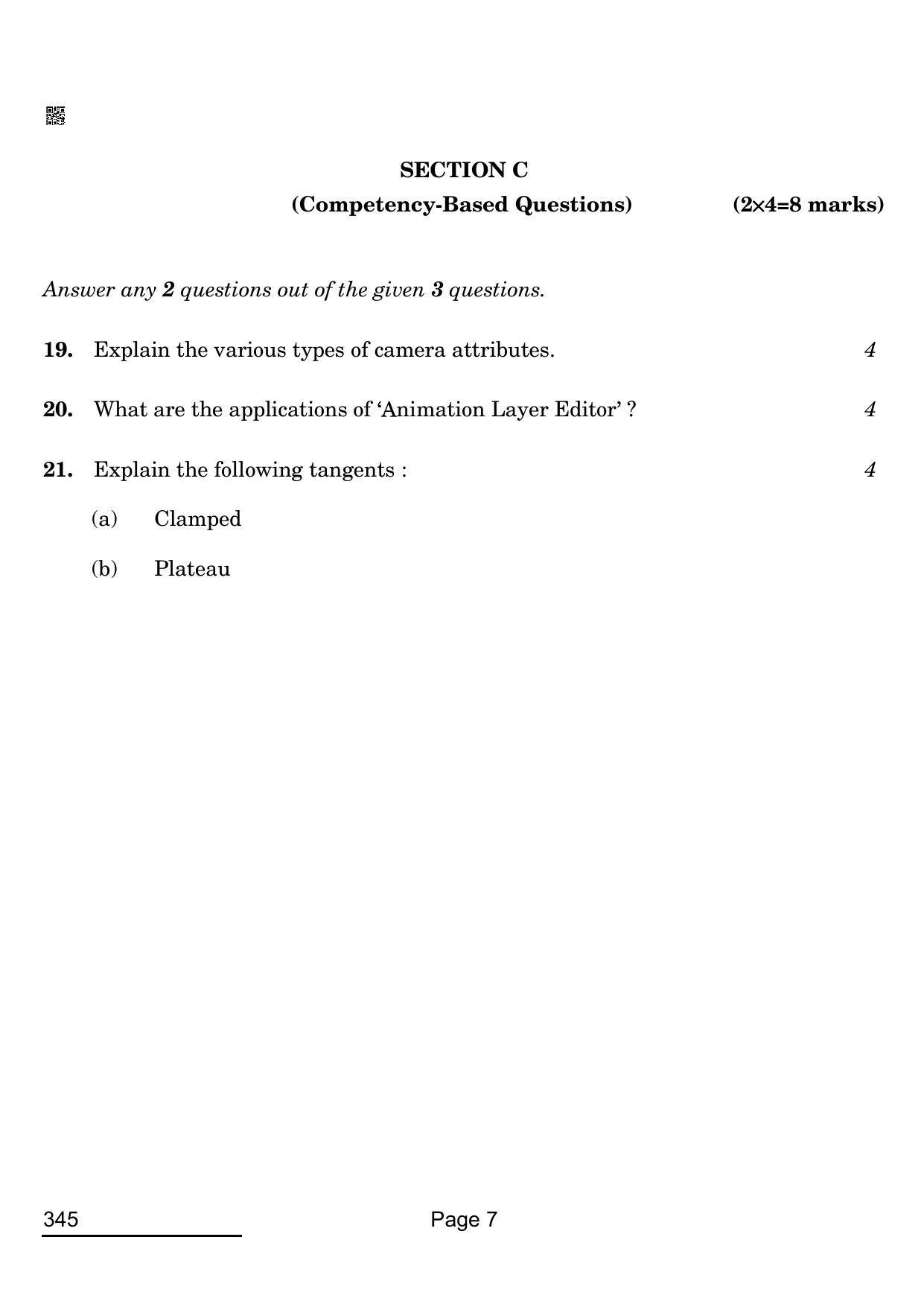 CBSE Class 12 345_Multimedia 2022 Question Paper - Page 7