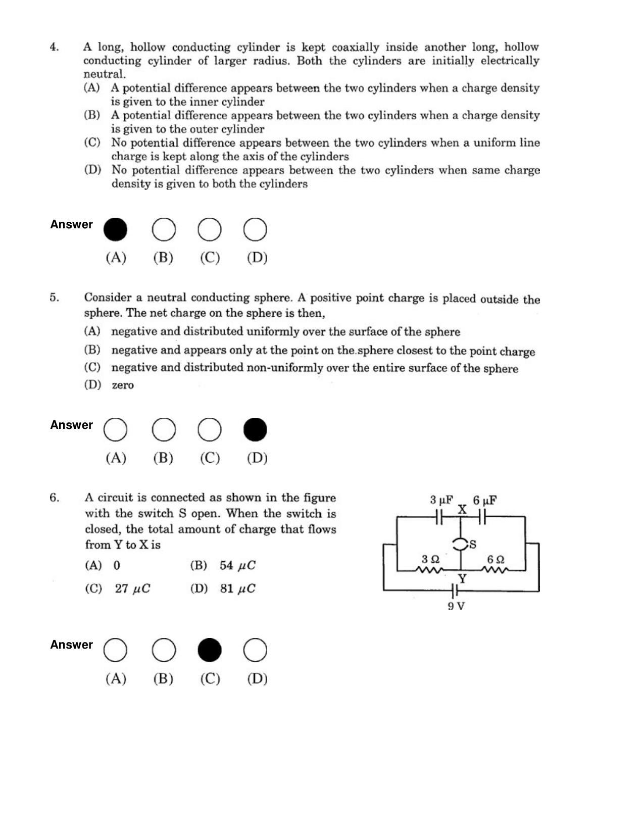 JEE 2007 Paper I Question Paper - Page 2