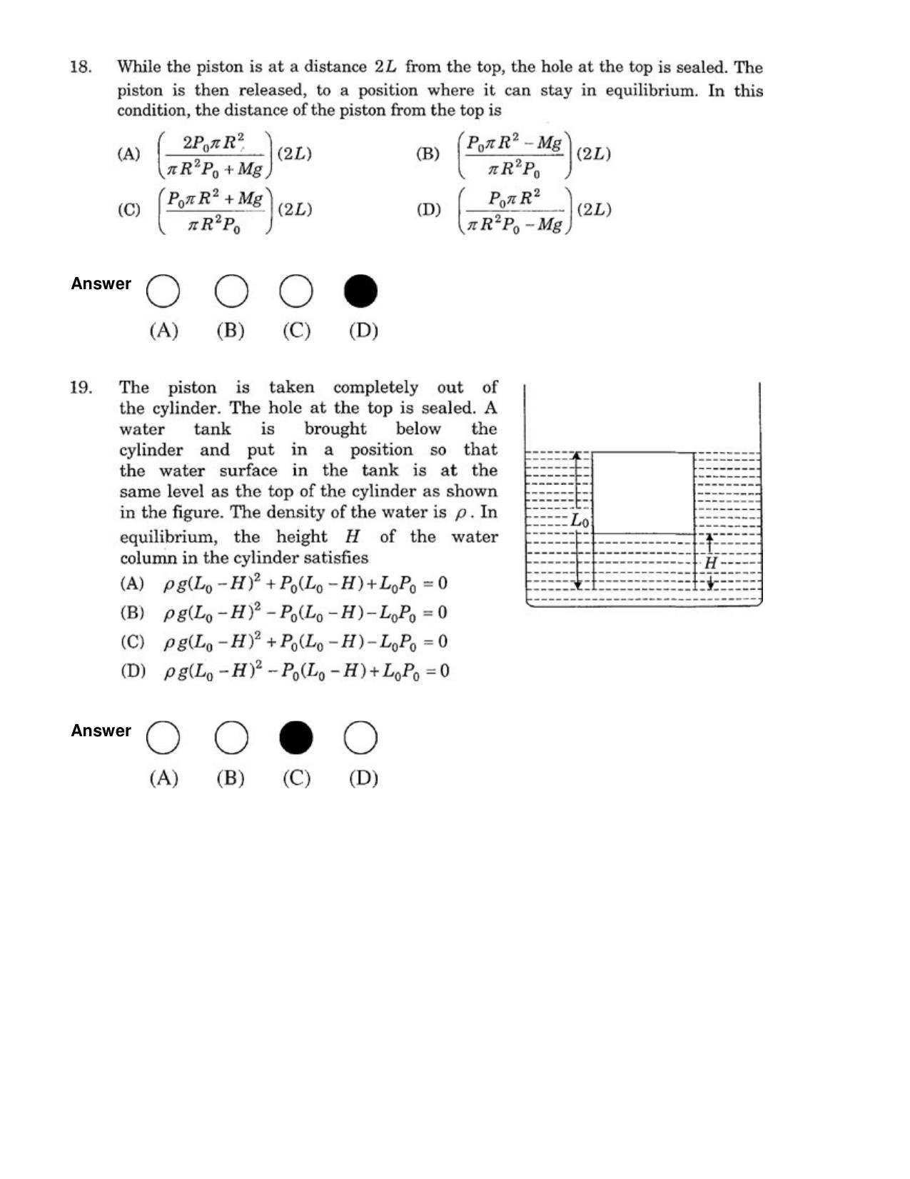 JEE 2007 Paper I Question Paper - Page 7