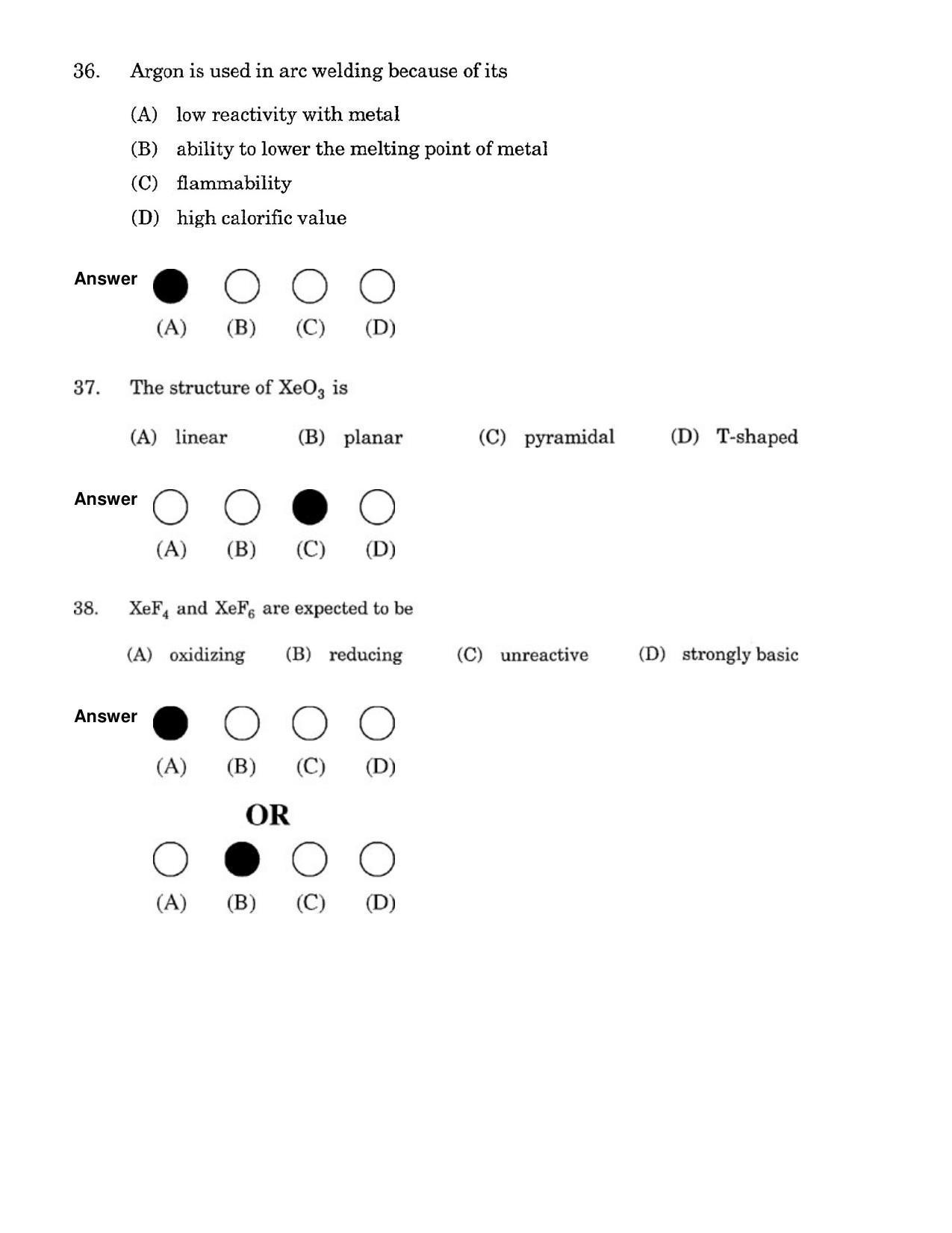 JEE 2007 Paper I Question Paper - Page 16