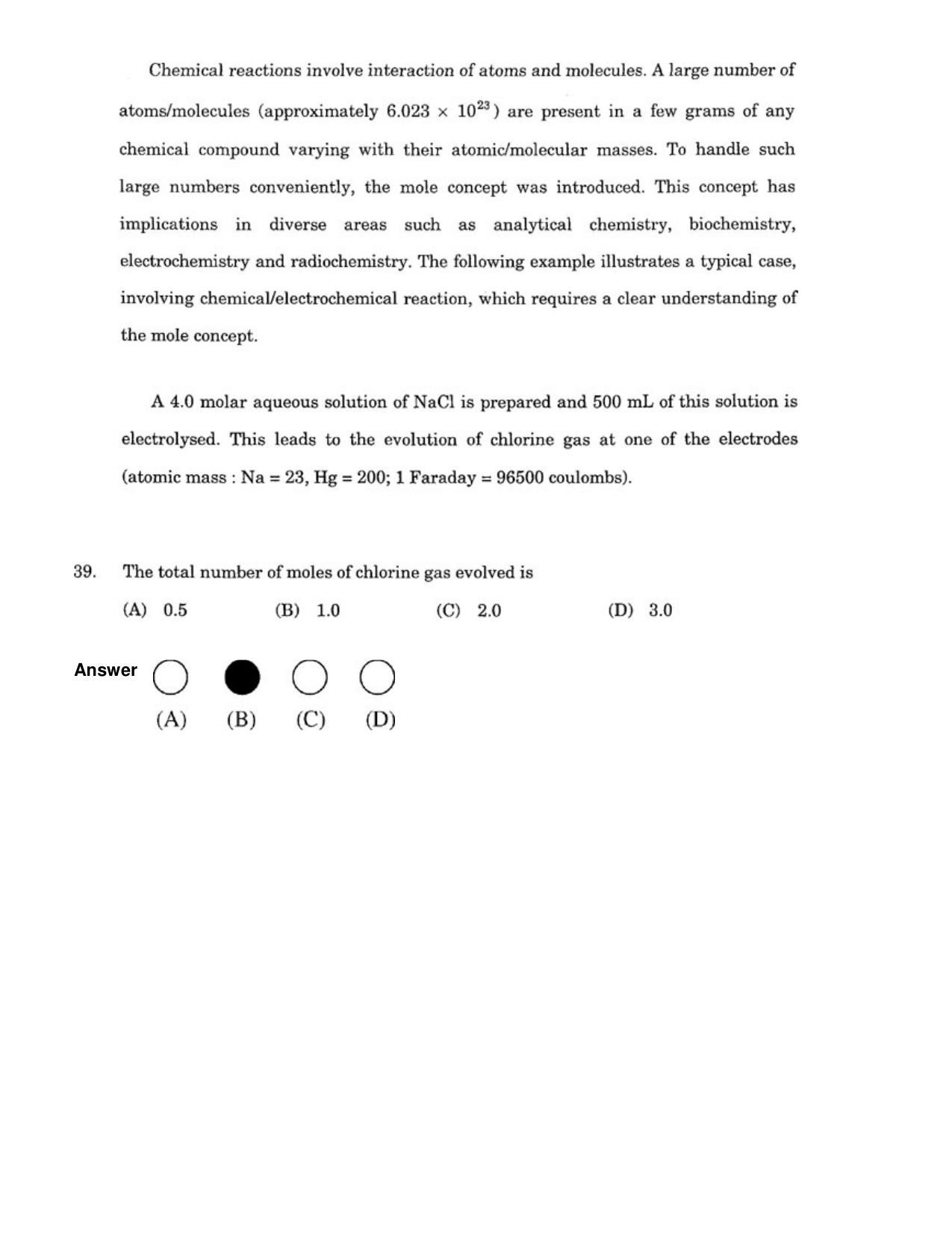 JEE 2007 Paper I Question Paper - Page 17