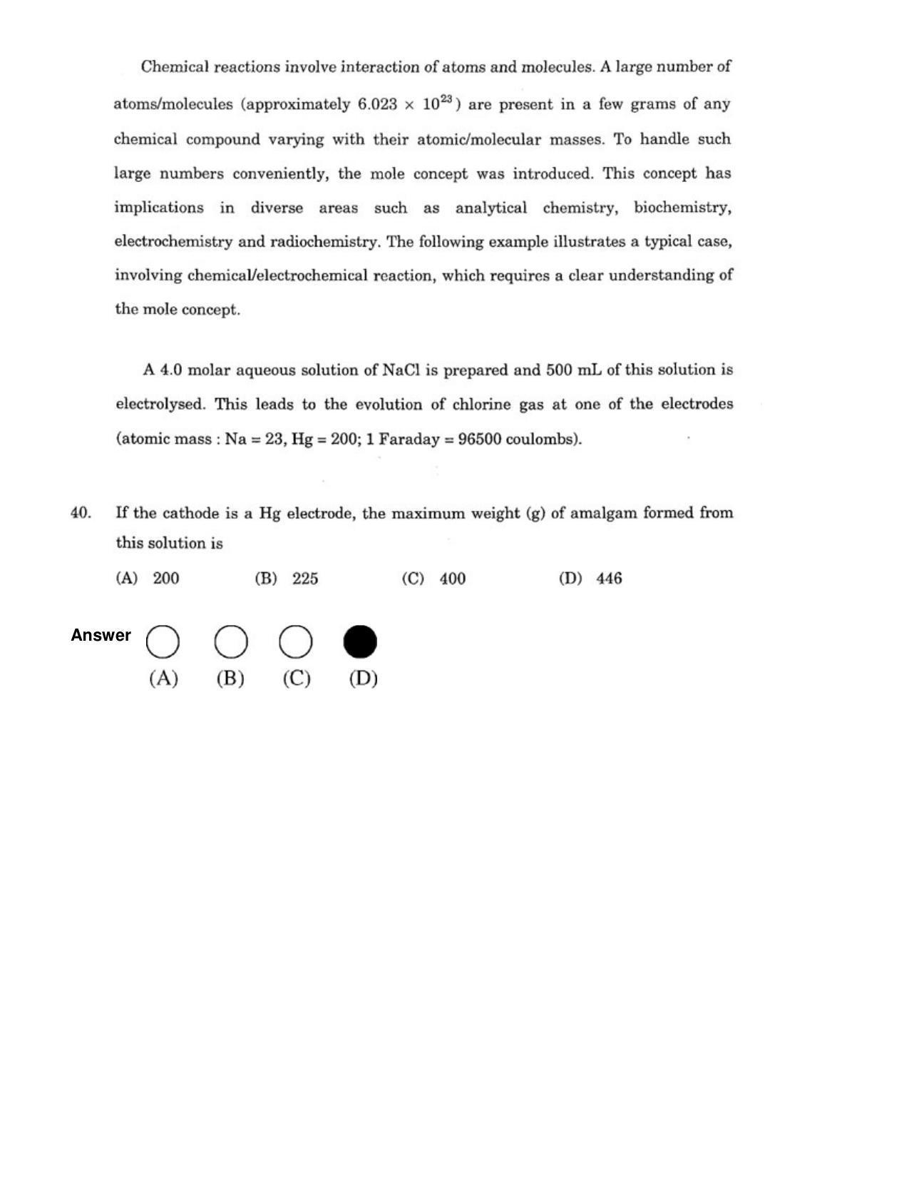 JEE 2007 Paper I Question Paper - Page 18