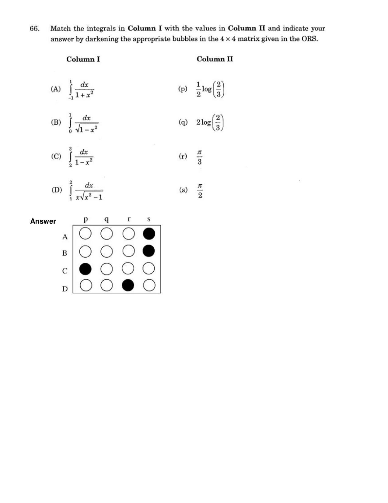 JEE 2007 Paper I Question Paper - Page 30