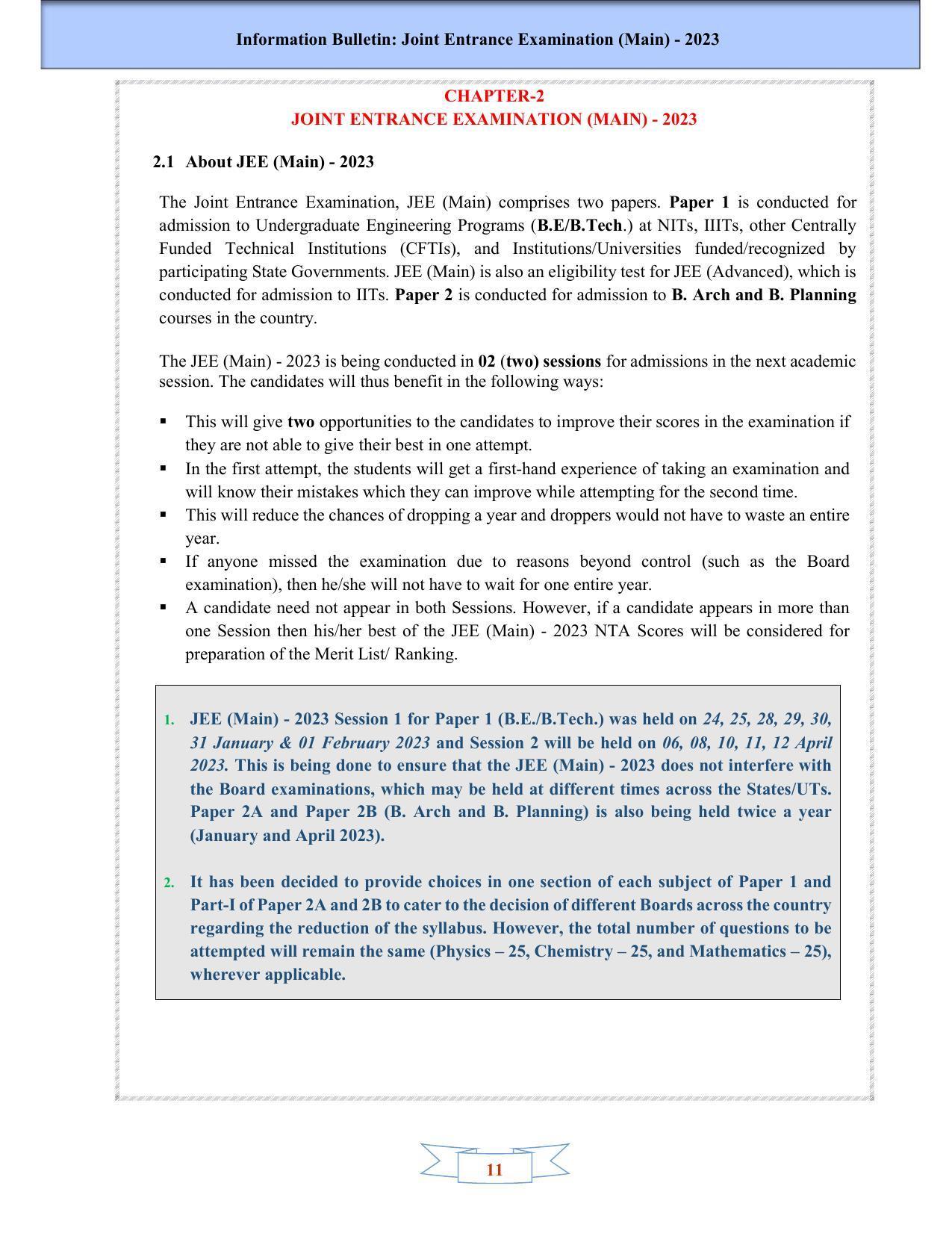 JEE Main 2025 Syllabus - Page 13