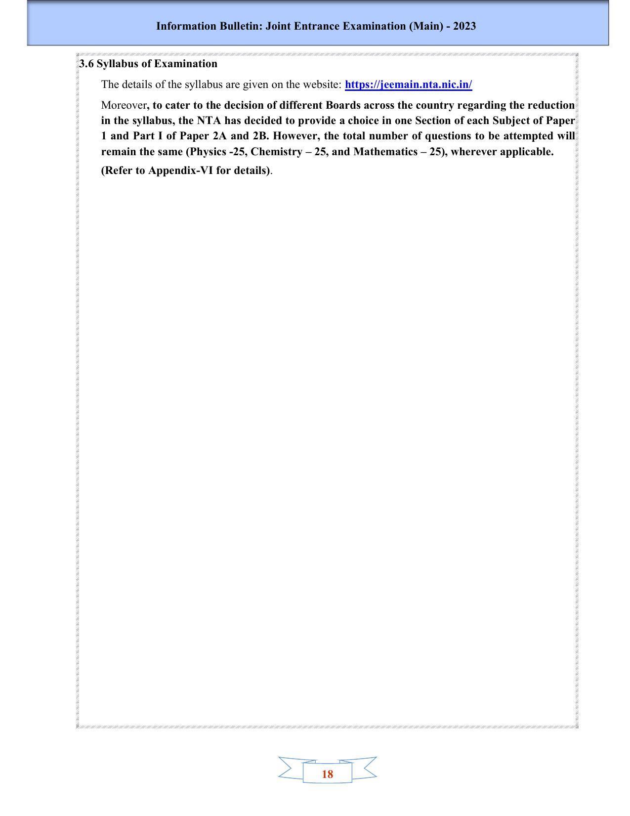 JEE Main 2025 Syllabus - Page 20