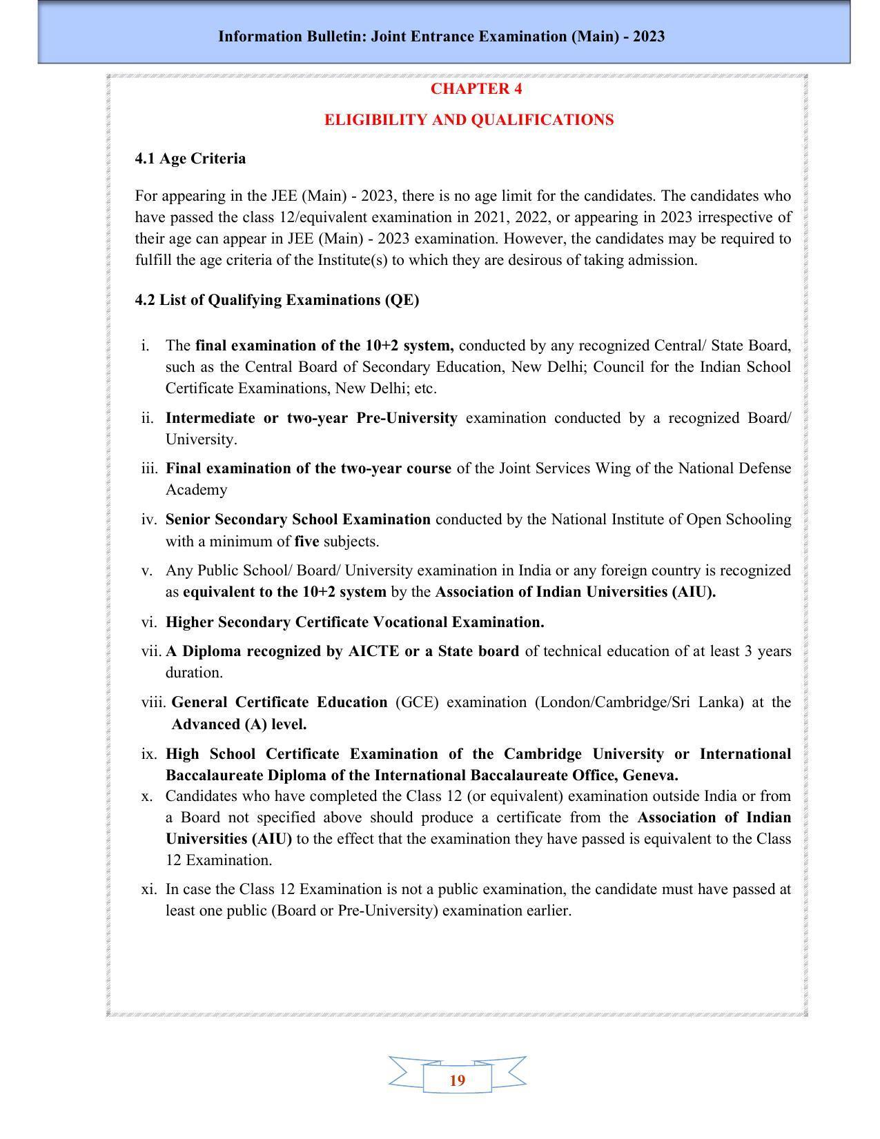 JEE Main 2025 Syllabus - Page 21