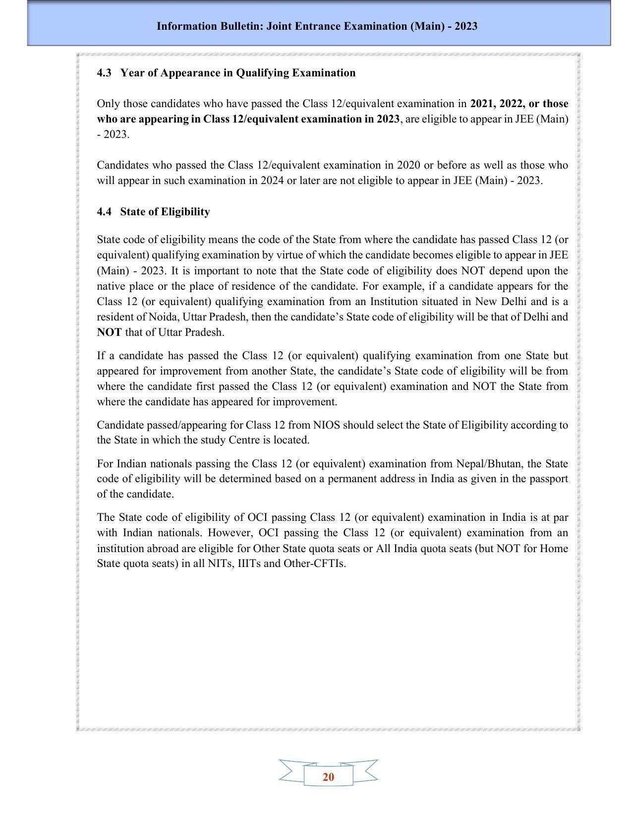 JEE Main 2025 Syllabus - Page 22